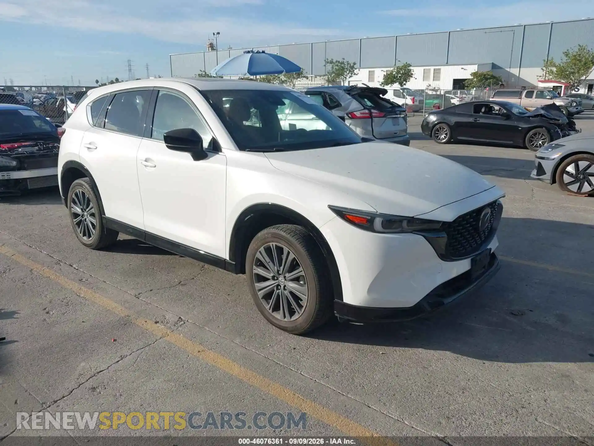1 Photograph of a damaged car JM3KFBAY7P0153502 MAZDA CX-5 2023