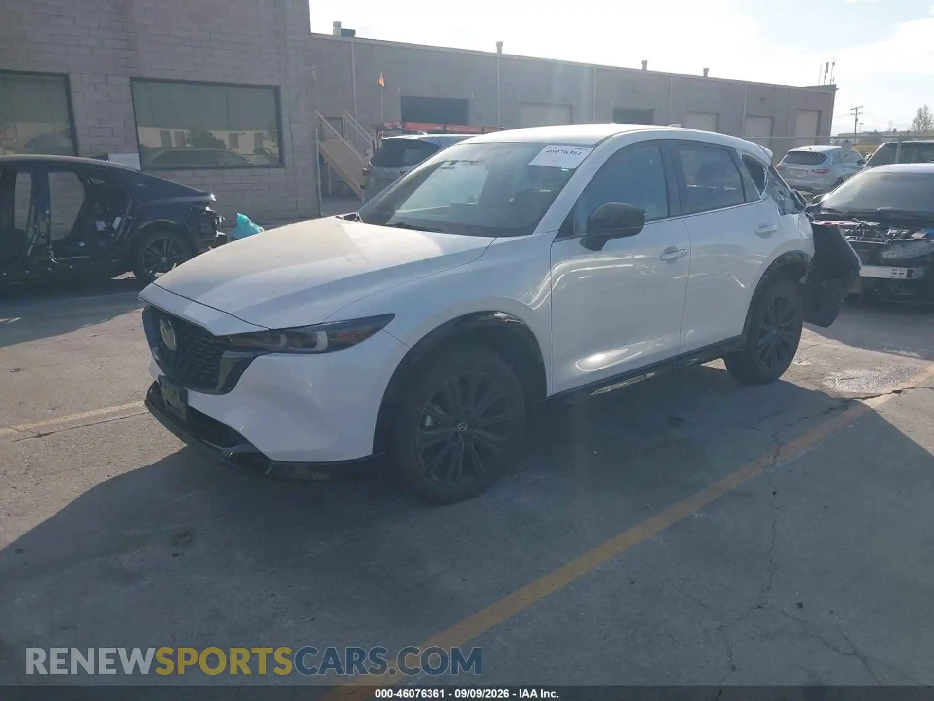 2 Photograph of a damaged car JM3KFBAY7P0153502 MAZDA CX-5 2023