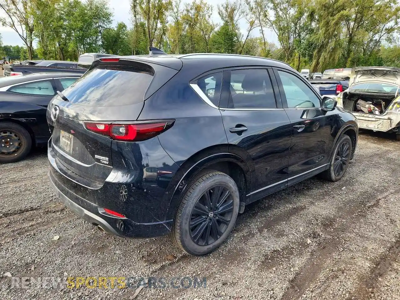 3 fotografías del automóvil dañado JM3KFBAY9P0175548 MAZDA CX-5 2023