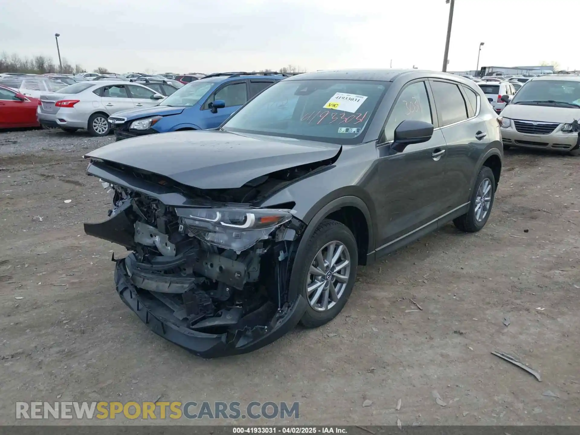 2 Photograph of a damaged car JM3KFBBM1P0143222 MAZDA CX-5 2023