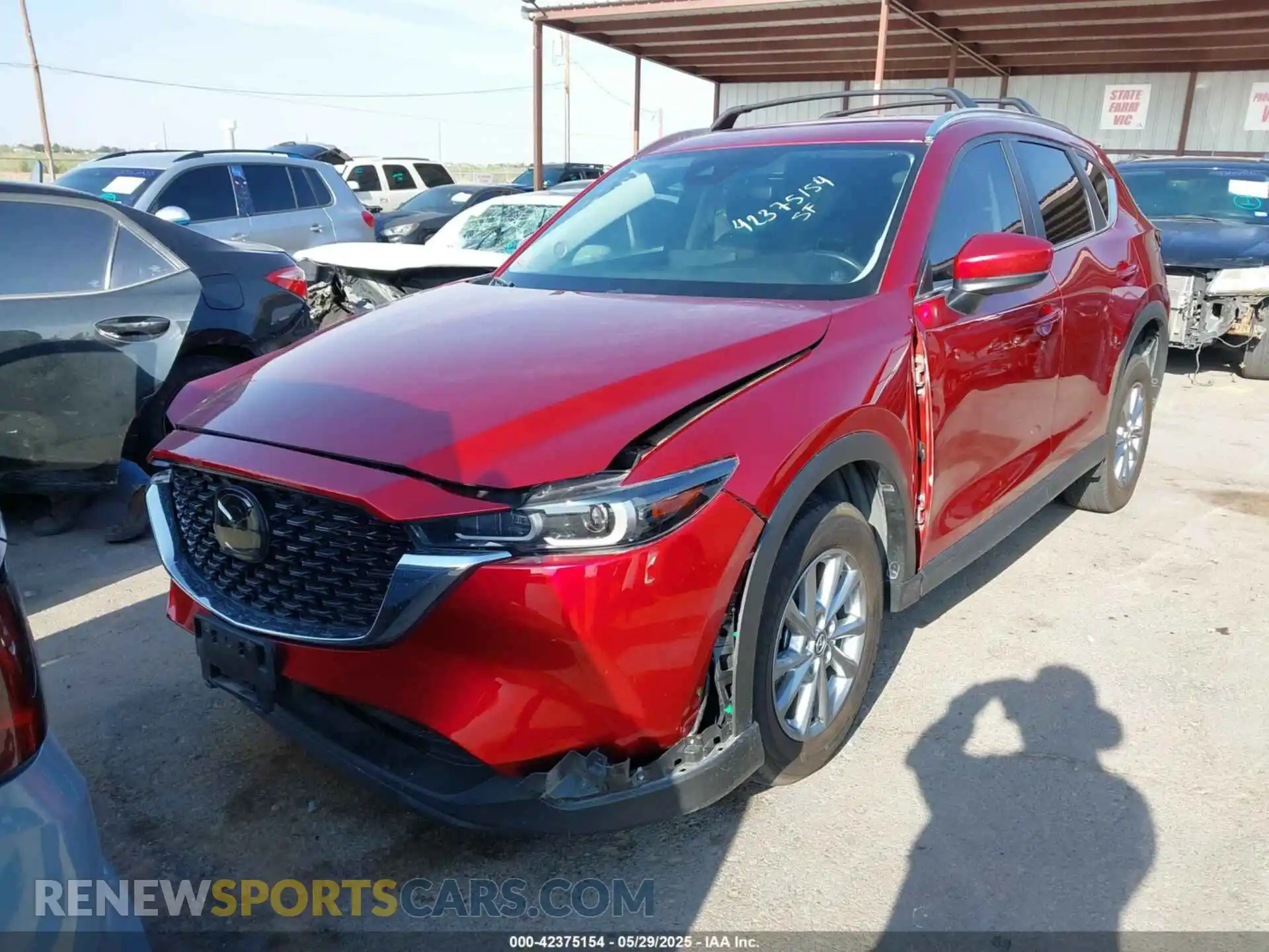 2 Photograph of a damaged car JM3KFBBM3P0288293 MAZDA CX-5 2023