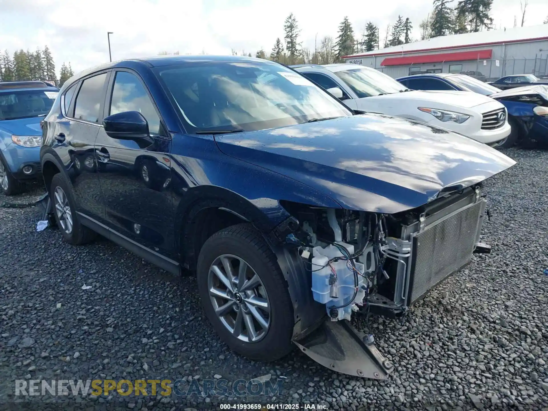 1 Photograph of a damaged car JM3KFBBM5P0150836 MAZDA CX-5 2023