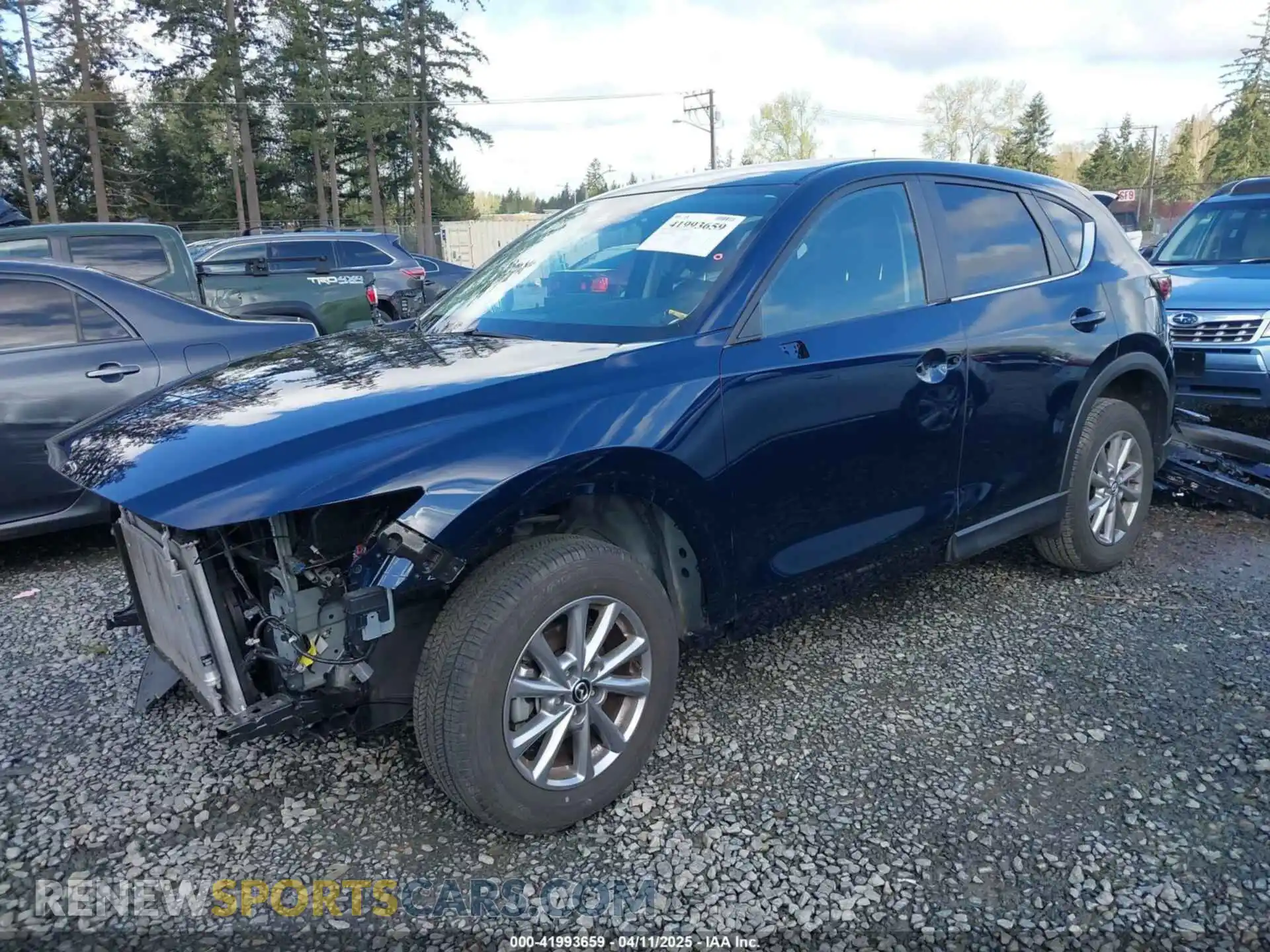 2 Photograph of a damaged car JM3KFBBM5P0150836 MAZDA CX-5 2023