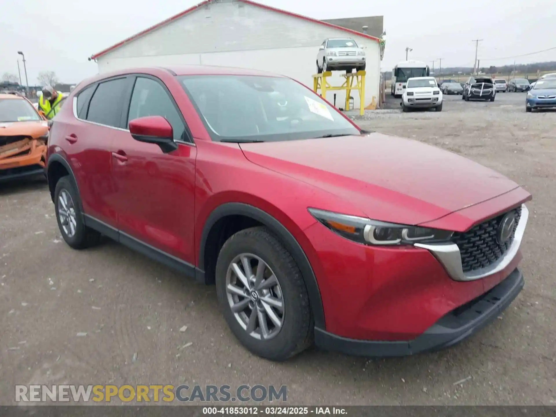 1 Photograph of a damaged car JM3KFBBM6P0252808 MAZDA CX-5 2023