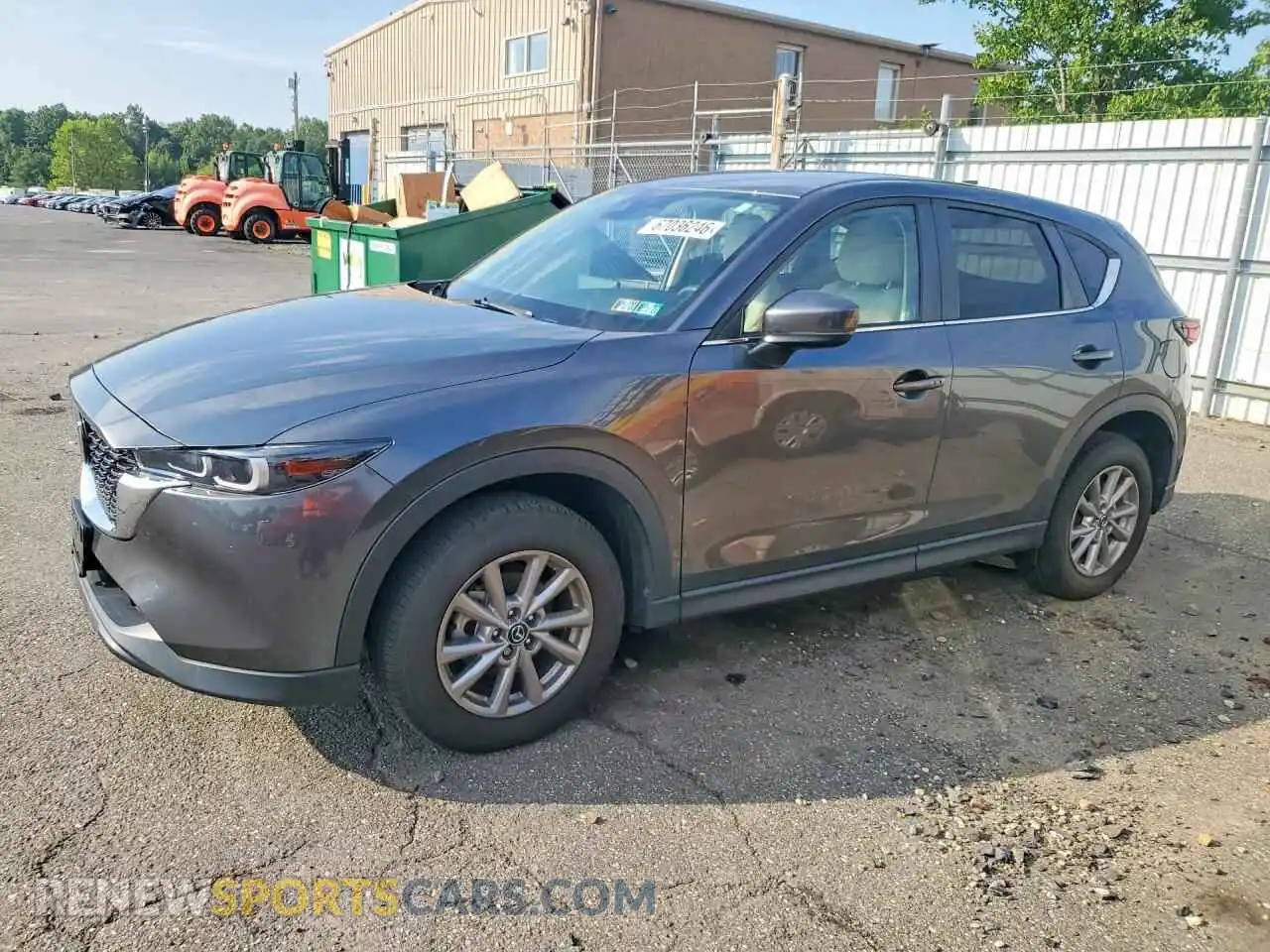 1 Photograph of a damaged car JM3KFBBM7P0258505 MAZDA CX-5 2023