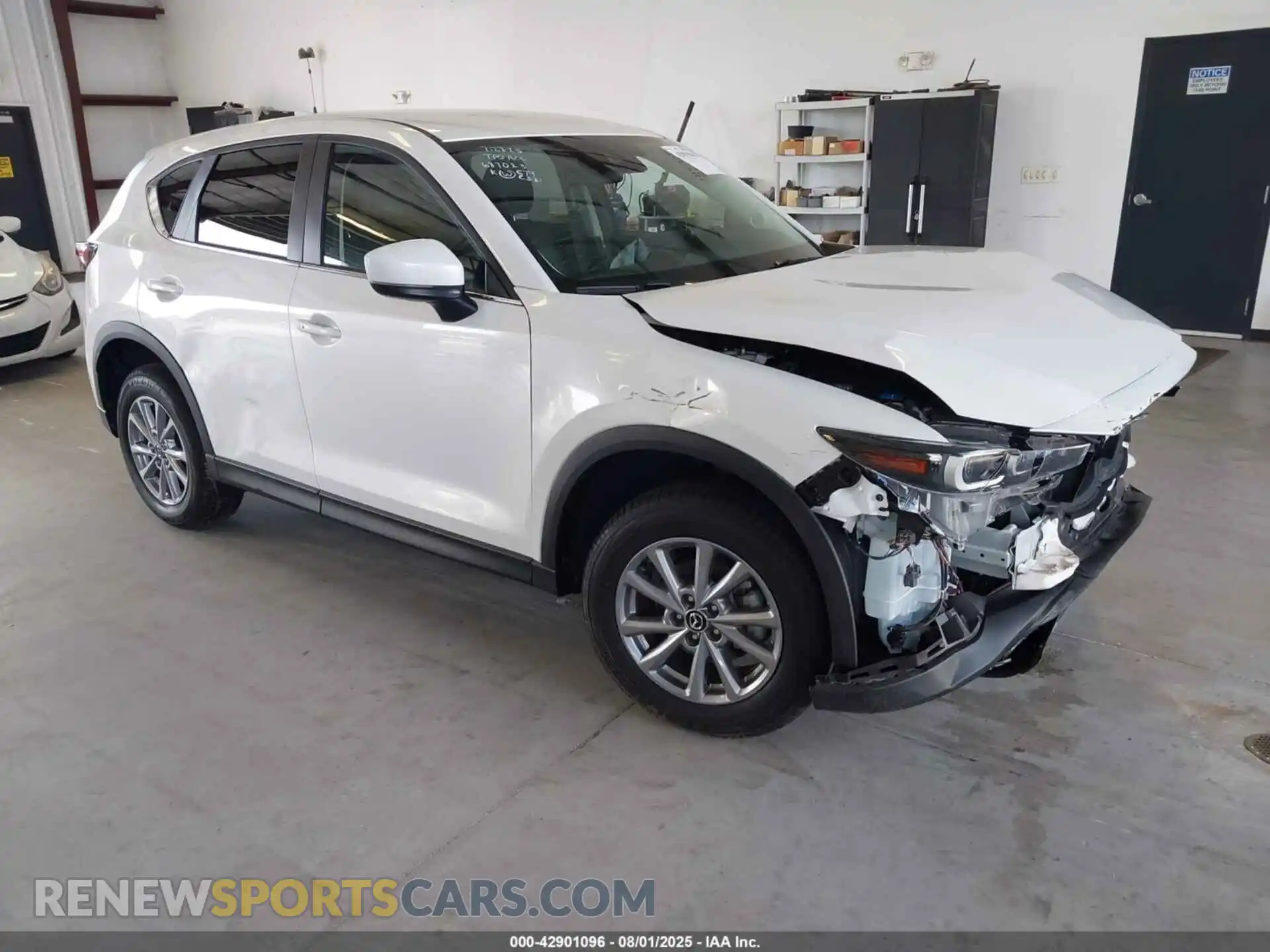 1 Photograph of a damaged car JM3KFBBMXP0176848 MAZDA CX-5 2023