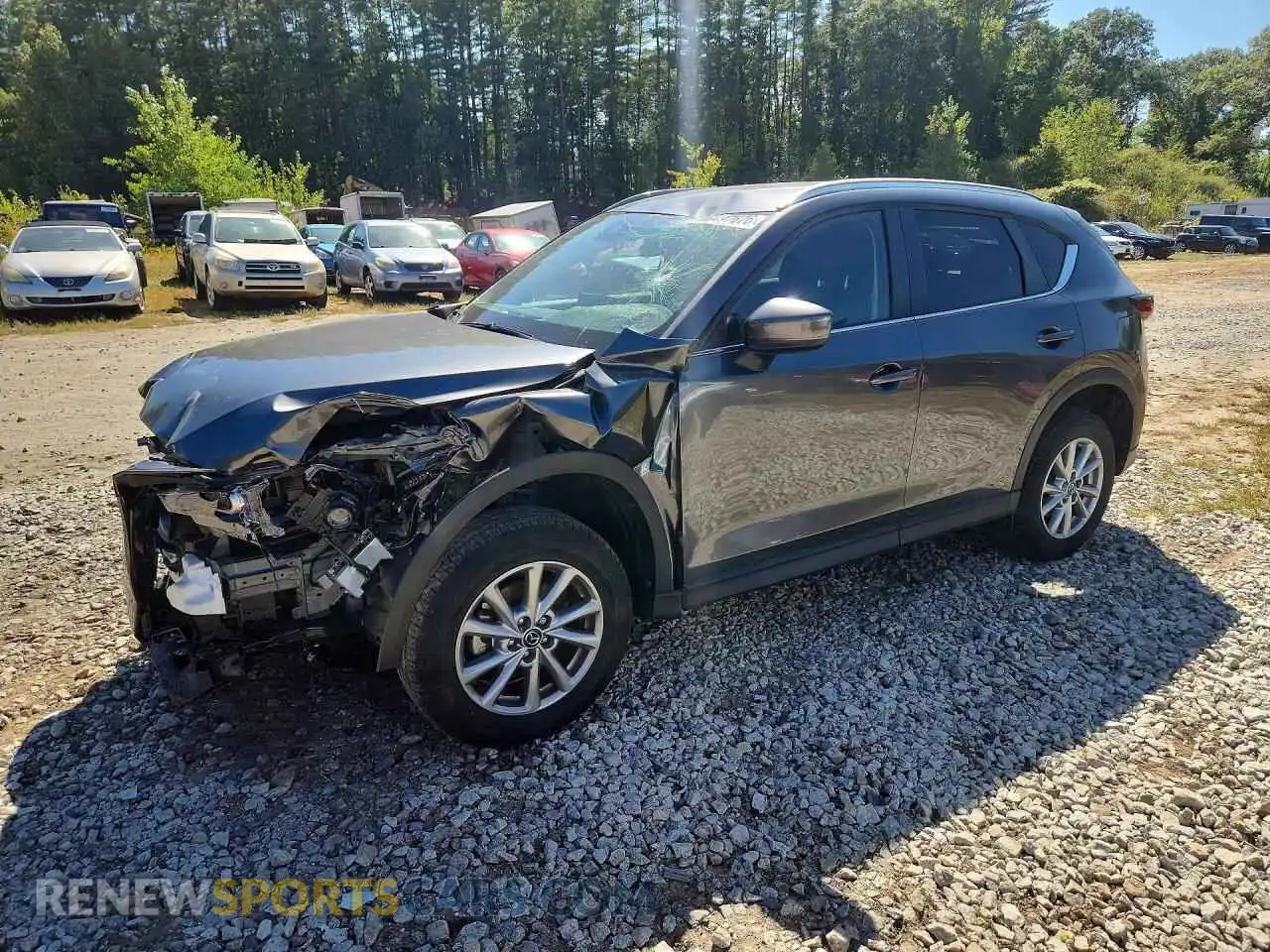 1 Photograph of a damaged car JM3KFBBMXP0205460 MAZDA CX-5 2023
