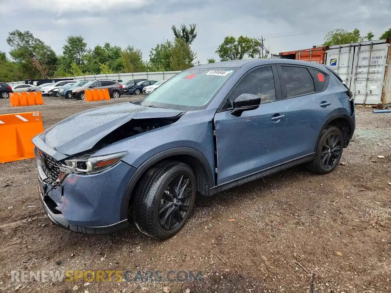 1 Photograph of a damaged car JM3KFBCM0P0204316 MAZDA CX-5 2023