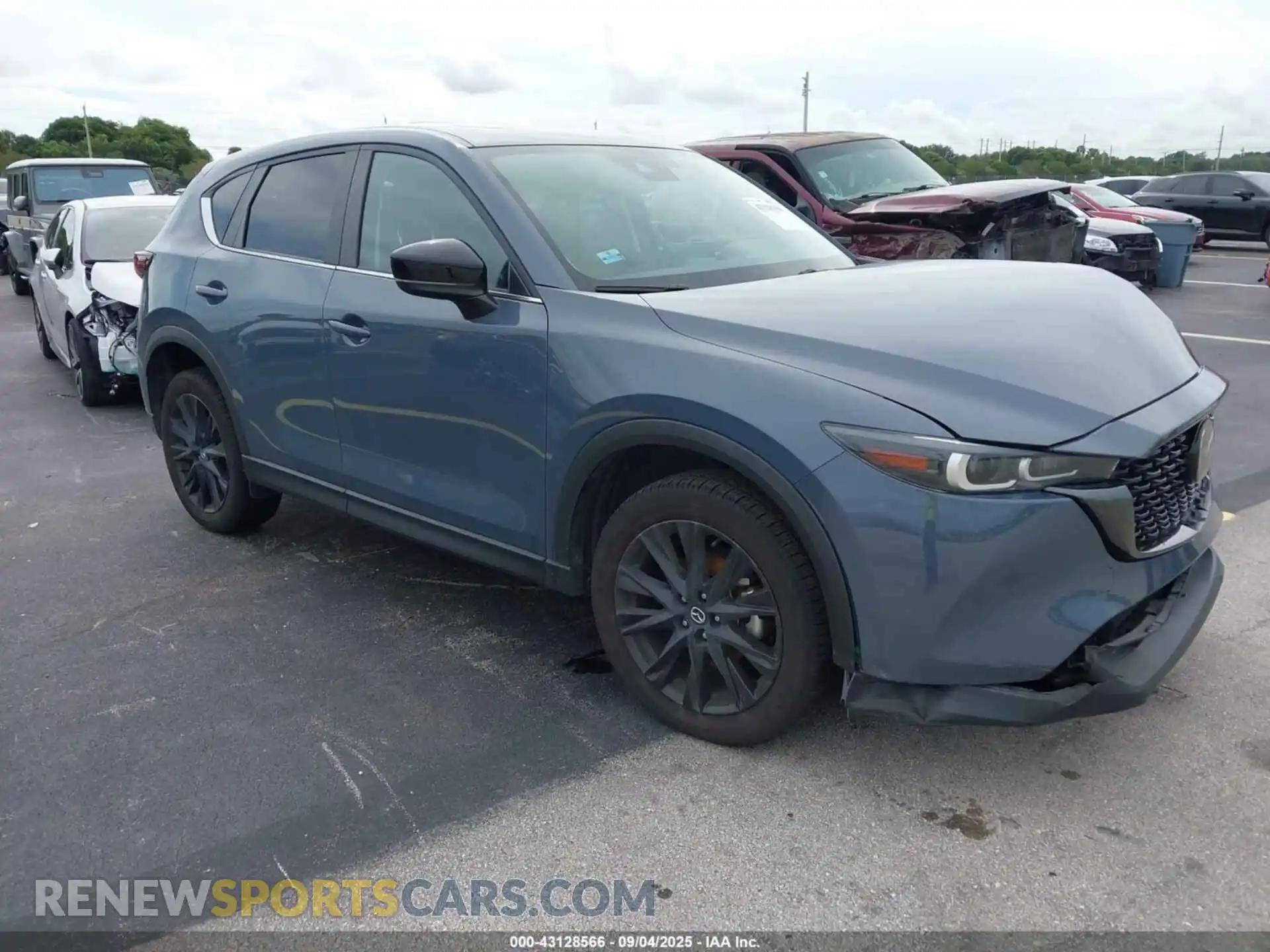 1 Photograph of a damaged car JM3KFBCM1P0132803 MAZDA CX-5 2023
