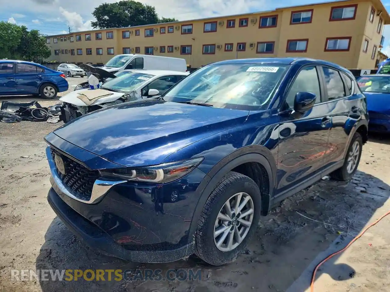 1 Photograph of a damaged car JM3KFBCM2P0134687 MAZDA CX-5 2023