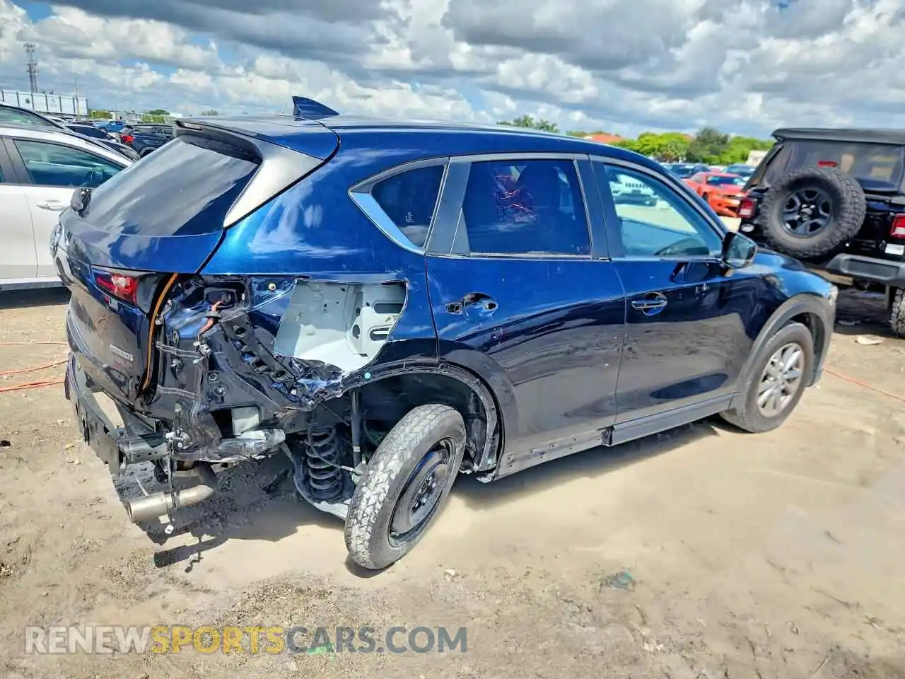 3 Photograph of a damaged car JM3KFBCM2P0134687 MAZDA CX-5 2023