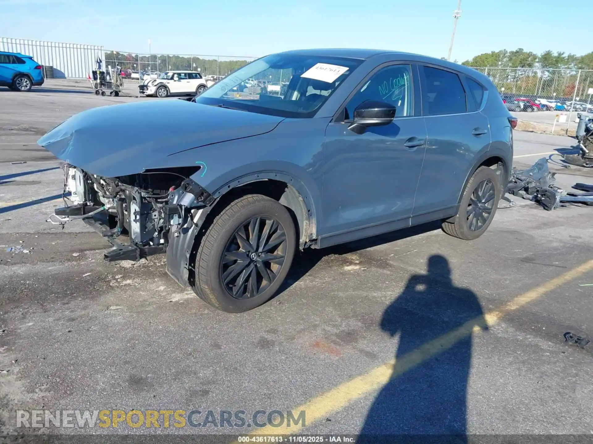 2 Photograph of a damaged car JM3KFBCM2P0137167 MAZDA CX-5 2023
