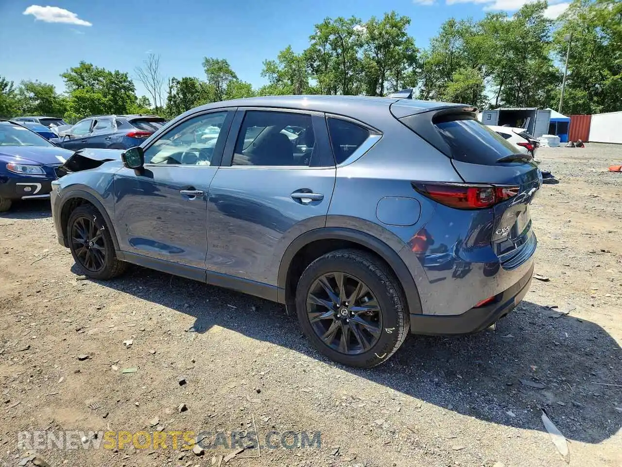 2 fotografías del automóvil dañado JM3KFBCM2P0156530 MAZDA CX-5 2023