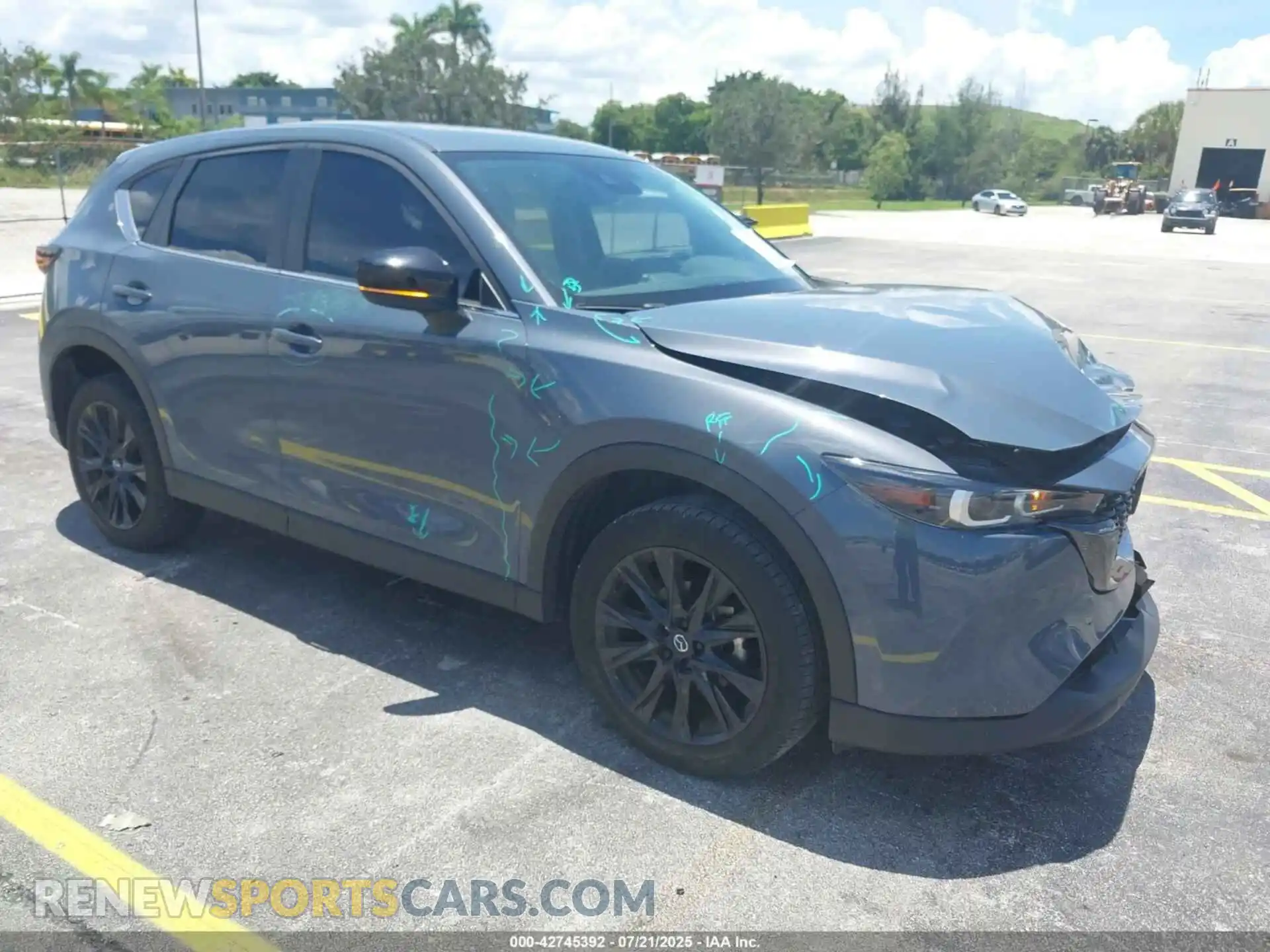 1 Photograph of a damaged car JM3KFBCM2P0200445 MAZDA CX-5 2023