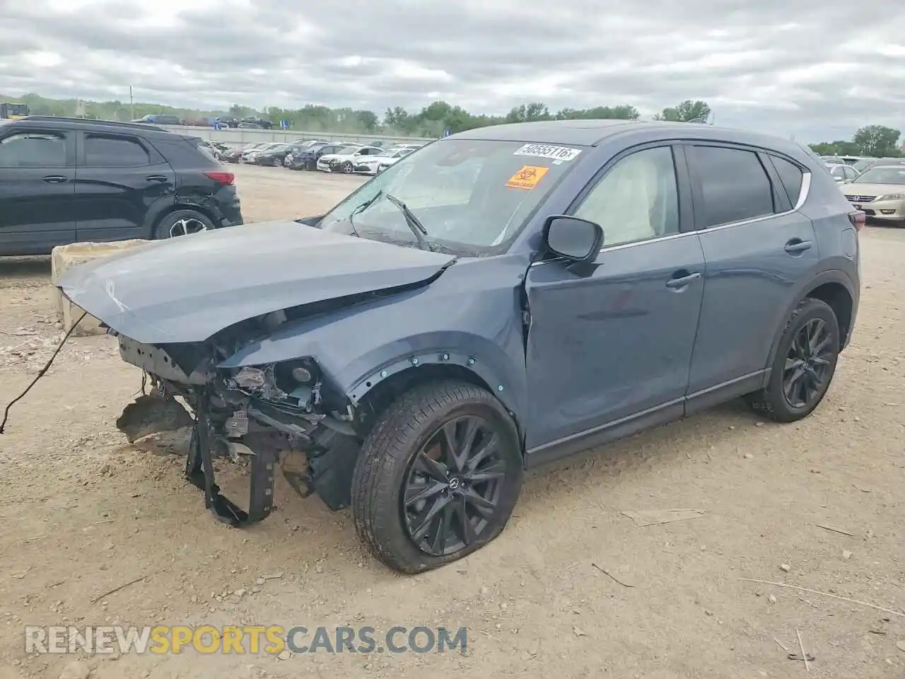 1 Photograph of a damaged car JM3KFBCM3P0139834 MAZDA CX-5 2023