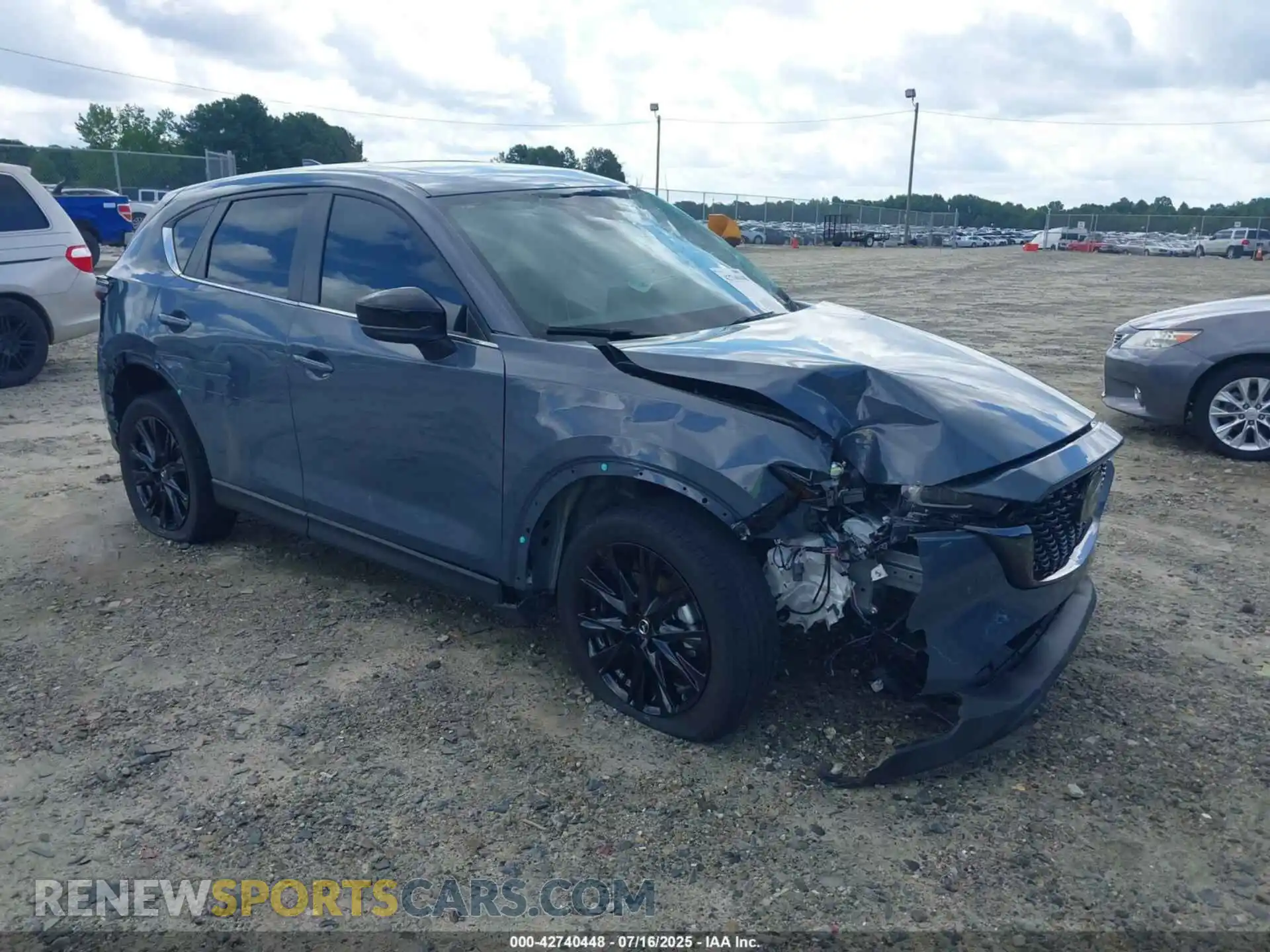 1 Photograph of a damaged car JM3KFBCM3P0262534 MAZDA CX-5 2023