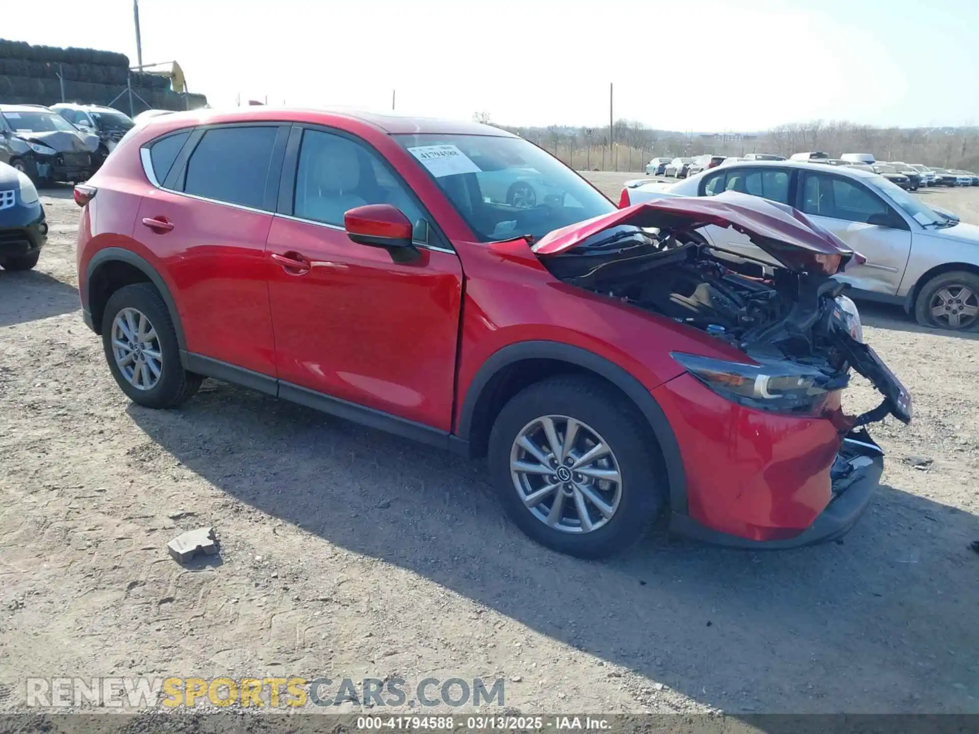 1 Photograph of a damaged car JM3KFBCM4P0130107 MAZDA CX-5 2023