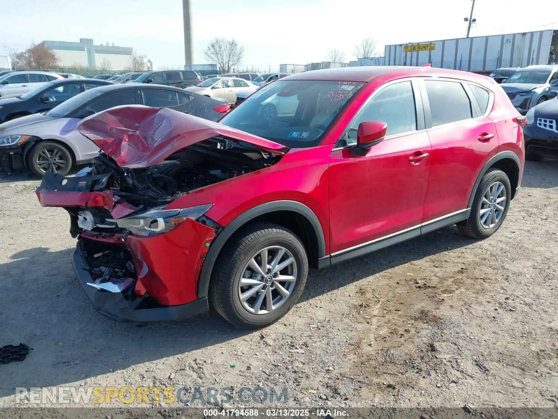 2 Photograph of a damaged car JM3KFBCM4P0130107 MAZDA CX-5 2023