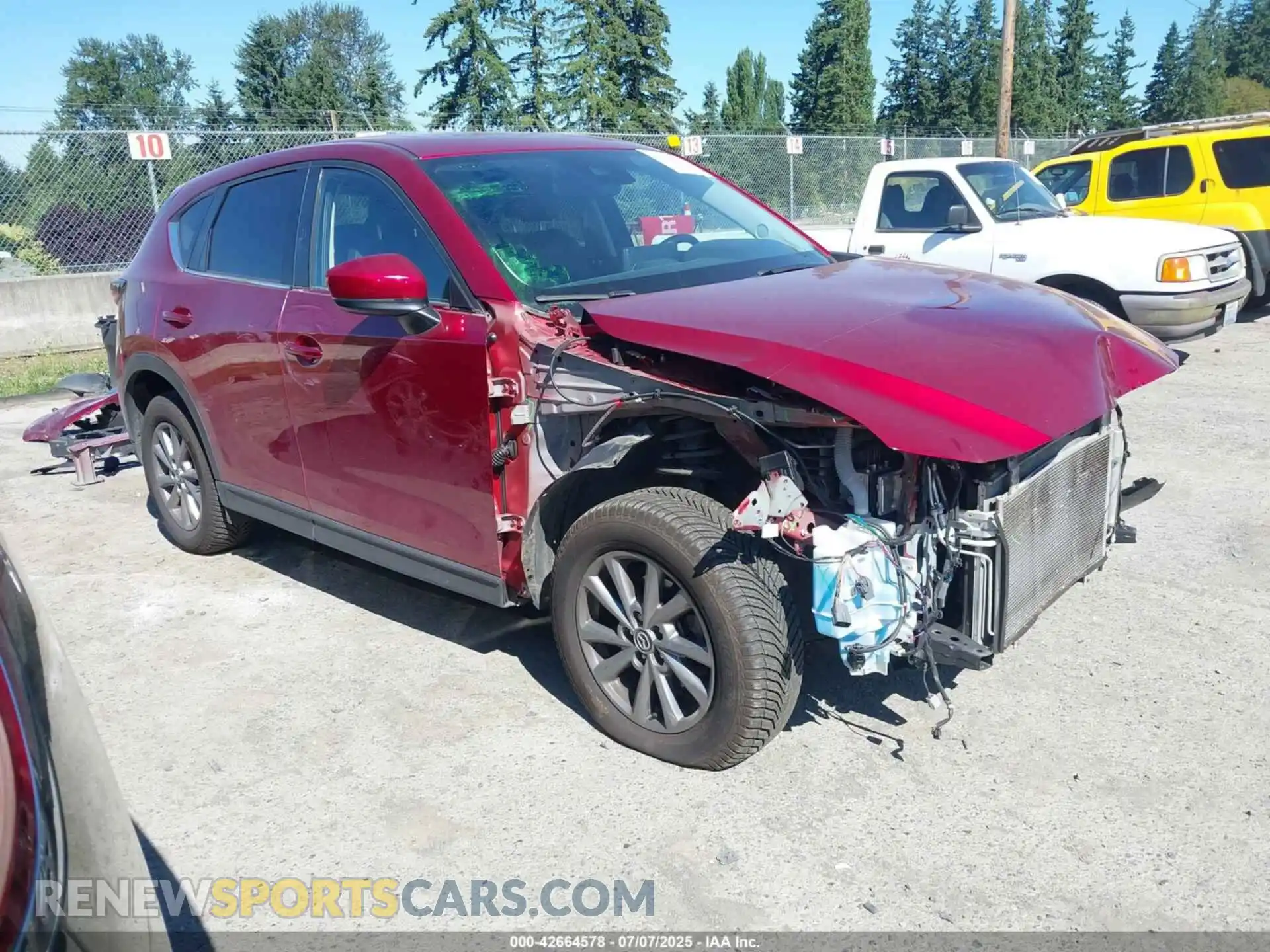 1 Photograph of a damaged car JM3KFBCM4P0169974 MAZDA CX-5 2023