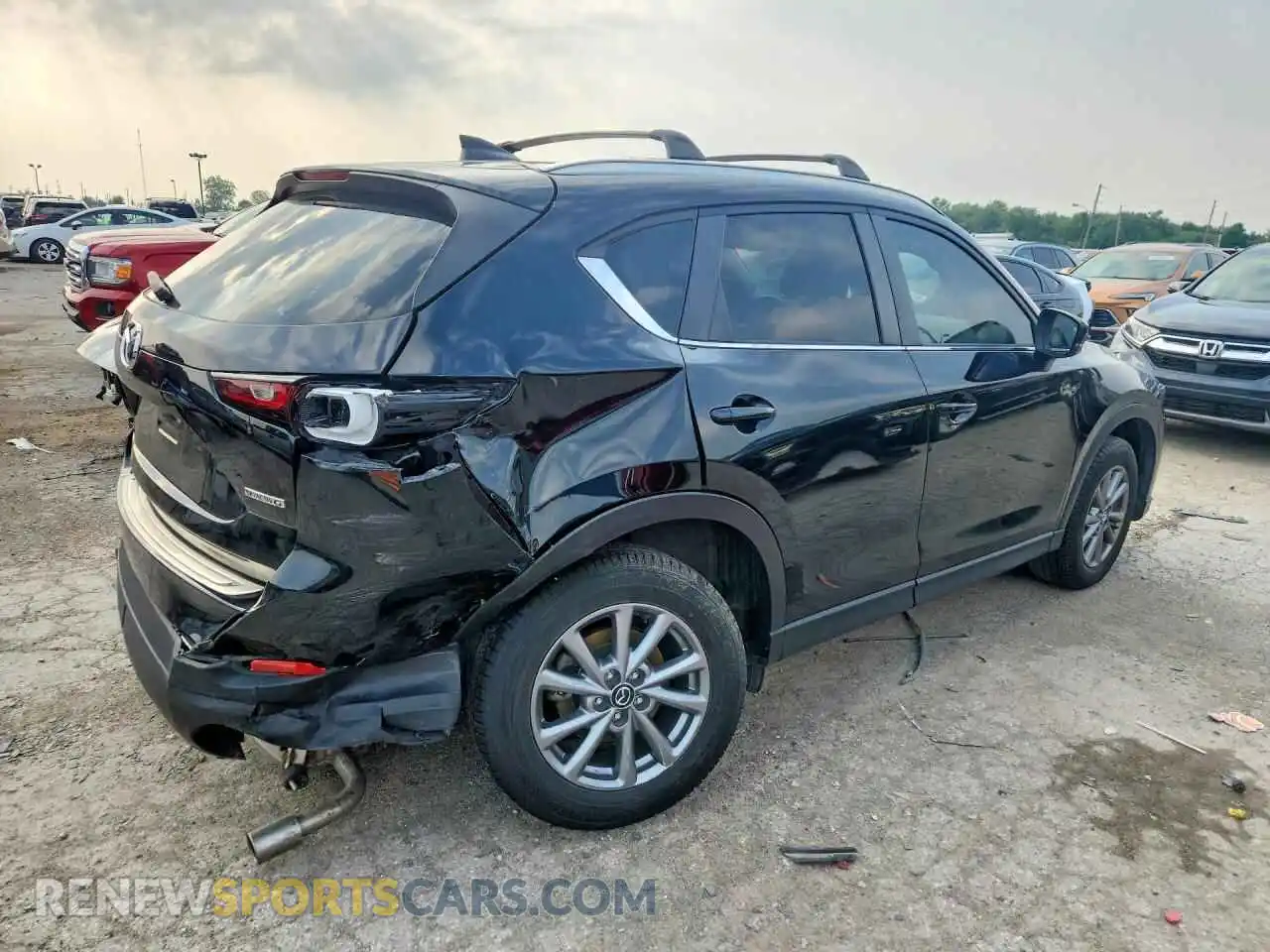 3 Photograph of a damaged car JM3KFBCM4P0211916 MAZDA CX-5 2023