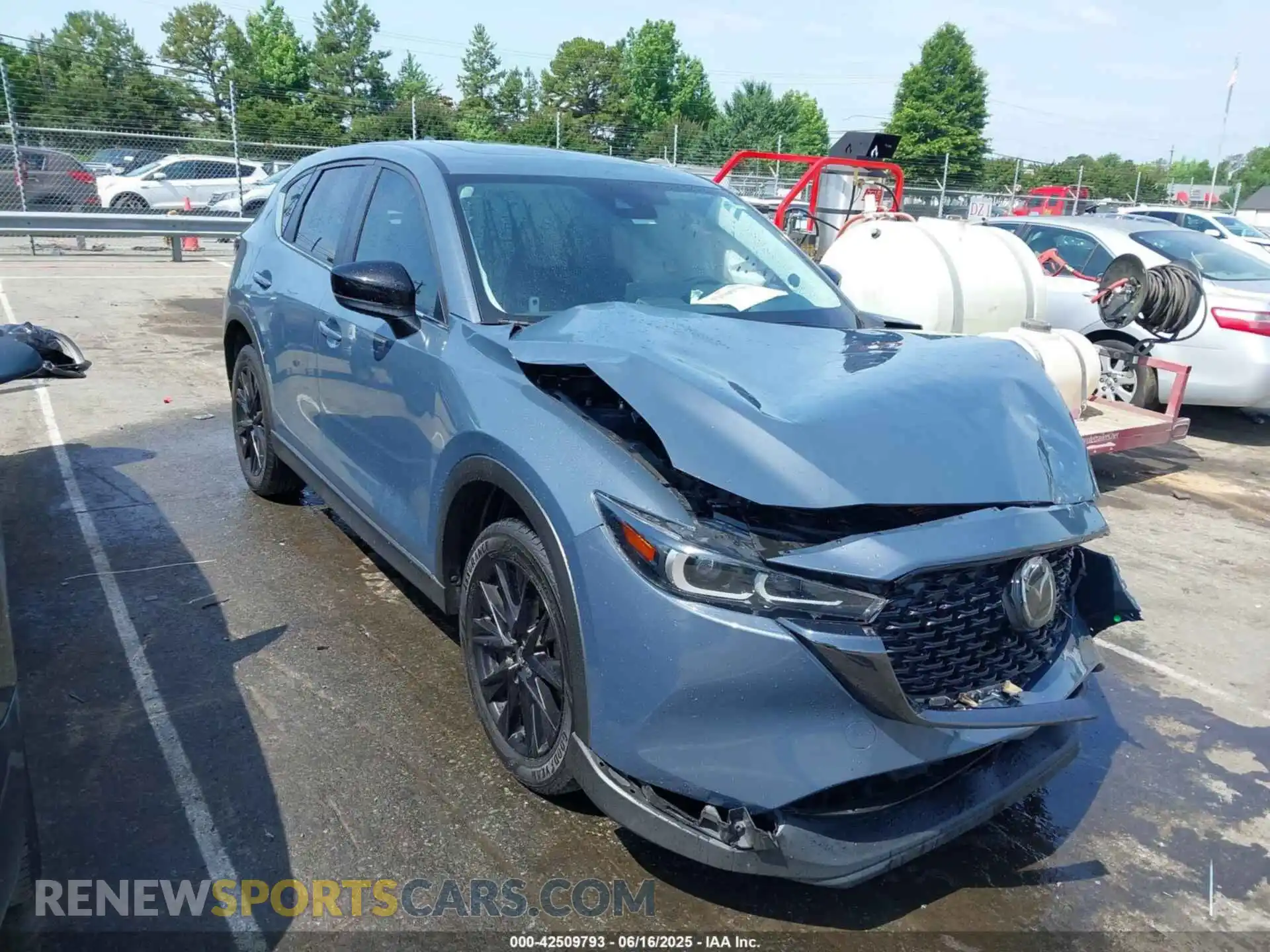 1 Photograph of a damaged car JM3KFBCM4P0263014 MAZDA CX-5 2023