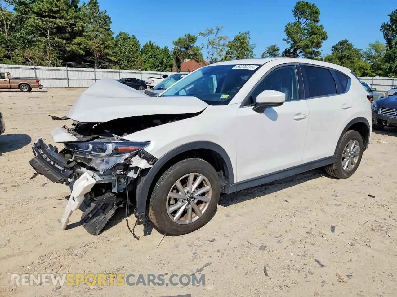 1 Photograph of a damaged car JM3KFBCM5P0137468 MAZDA CX-5 2023