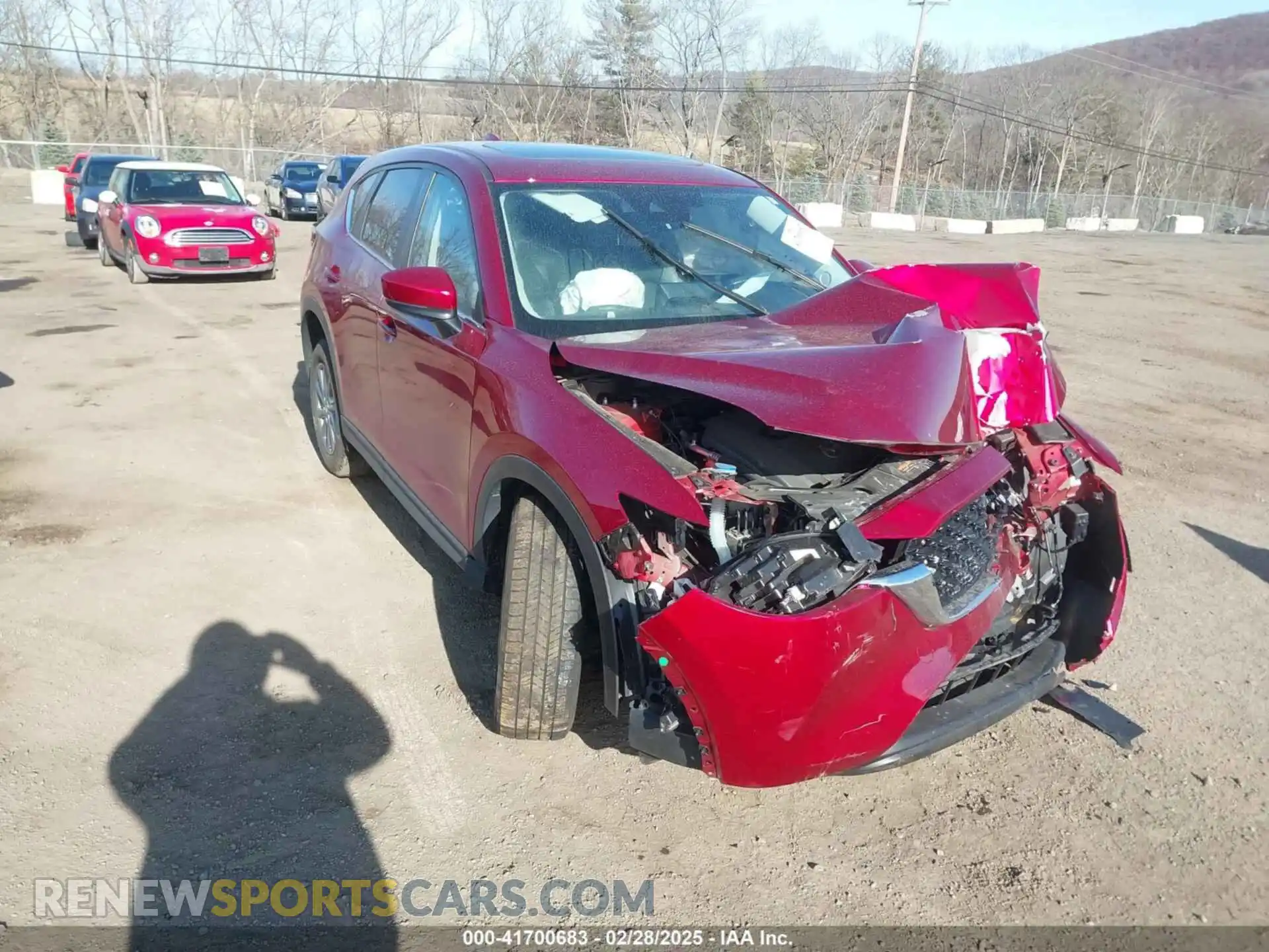 1 Photograph of a damaged car JM3KFBCM6P0101613 MAZDA CX-5 2023