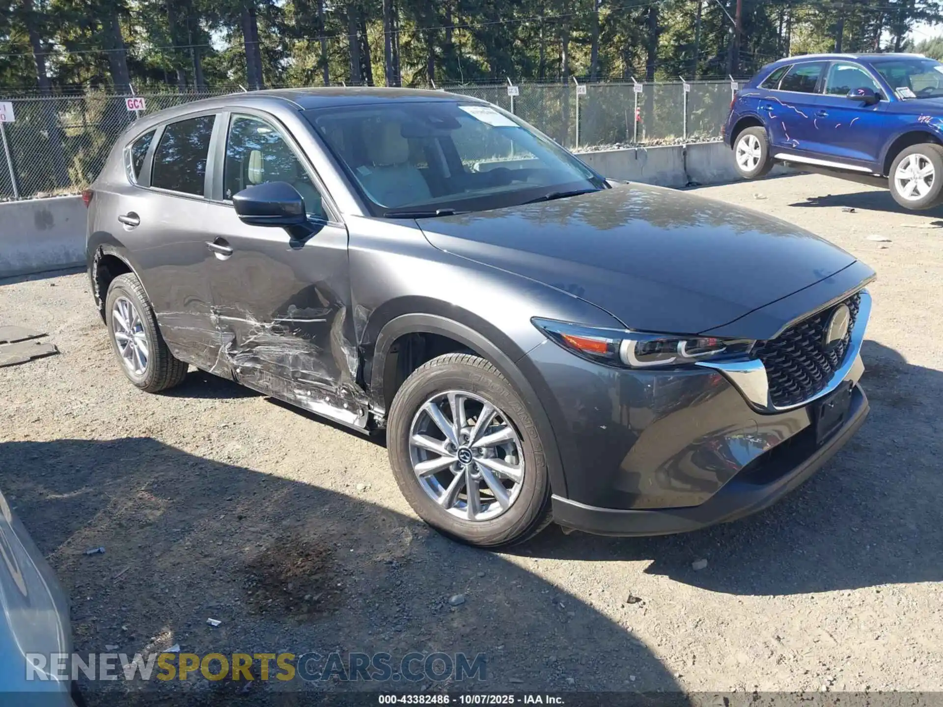 1 Photograph of a damaged car JM3KFBCM6P0143148 MAZDA CX-5 2023