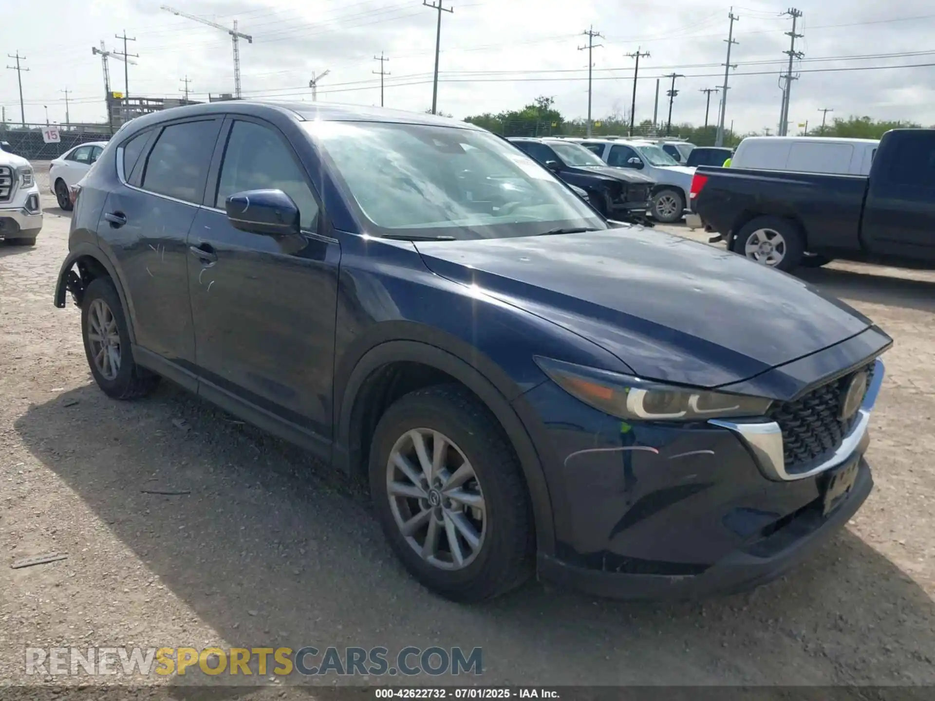 1 Photograph of a damaged car JM3KFBCM6P0165036 MAZDA CX-5 2023