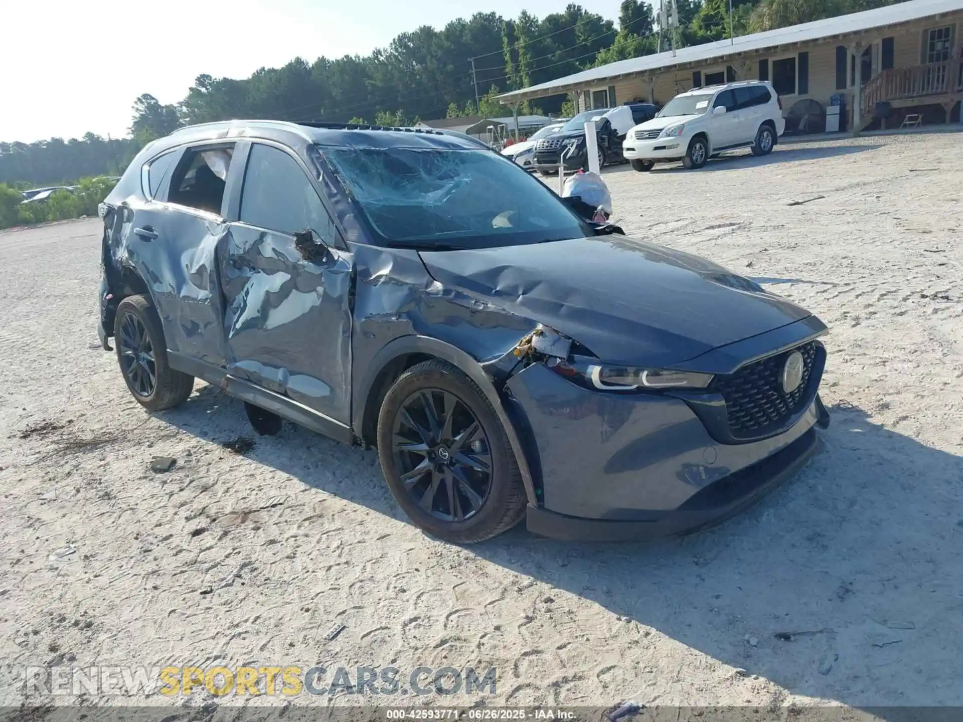 1 Фотография поврежденного автомобиля JM3KFBCM6P0176229 MAZDA CX-5 2023