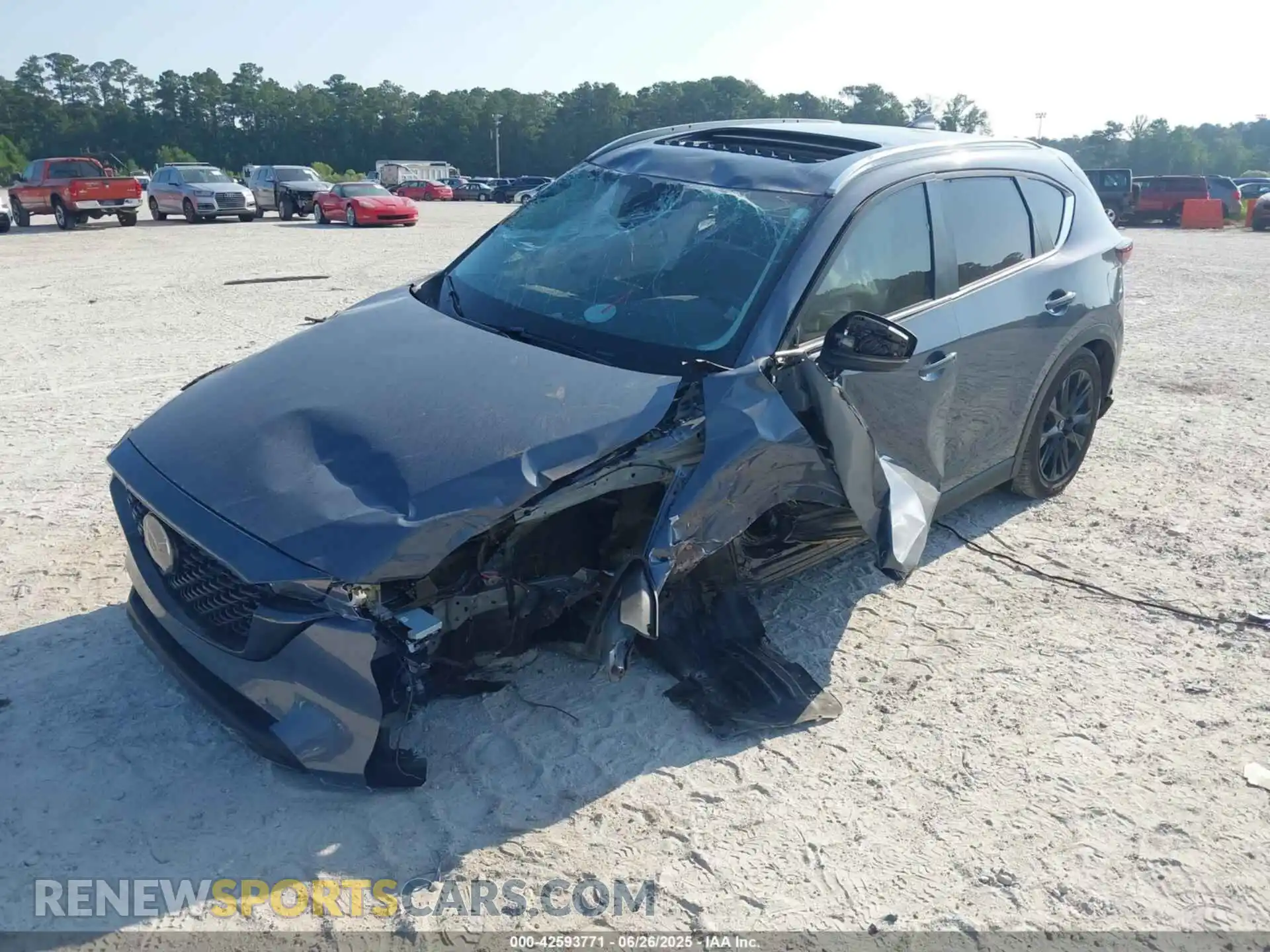 2 Фотография поврежденного автомобиля JM3KFBCM6P0176229 MAZDA CX-5 2023