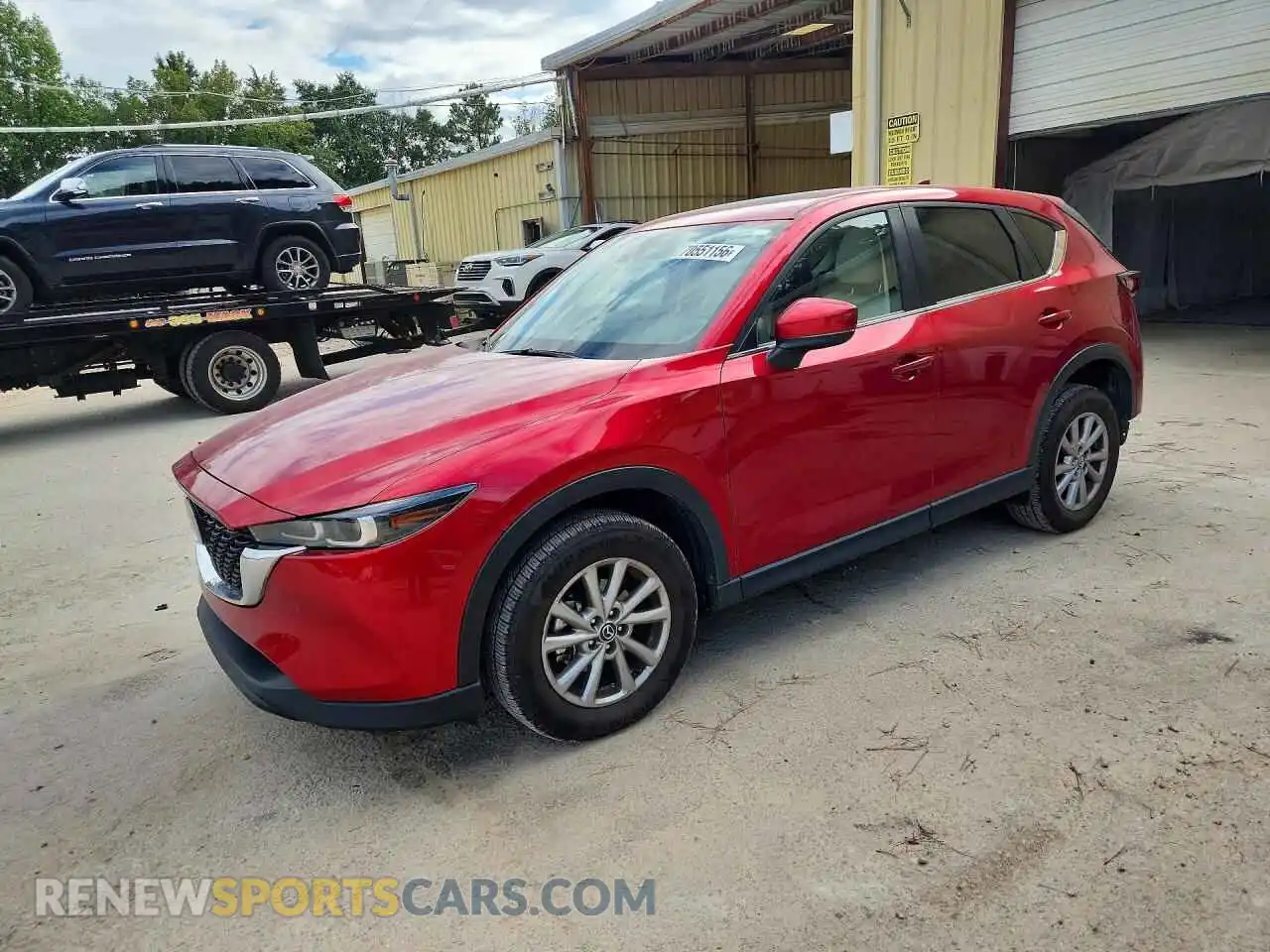 1 Photograph of a damaged car JM3KFBCM6P0189160 MAZDA CX-5 2023