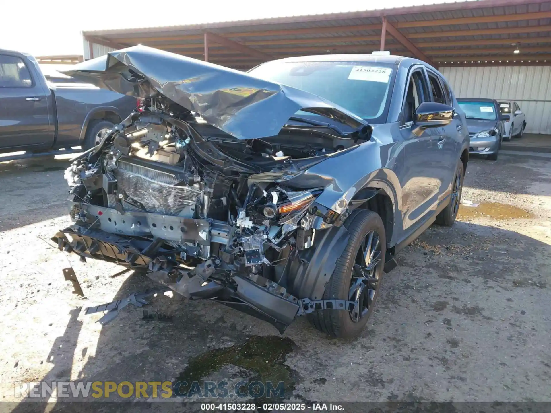 2 Photograph of a damaged car JM3KFBCM6P0240348 MAZDA CX-5 2023