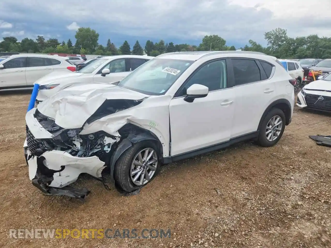 1 Photograph of a damaged car JM3KFBCM6P0261037 MAZDA CX-5 2023