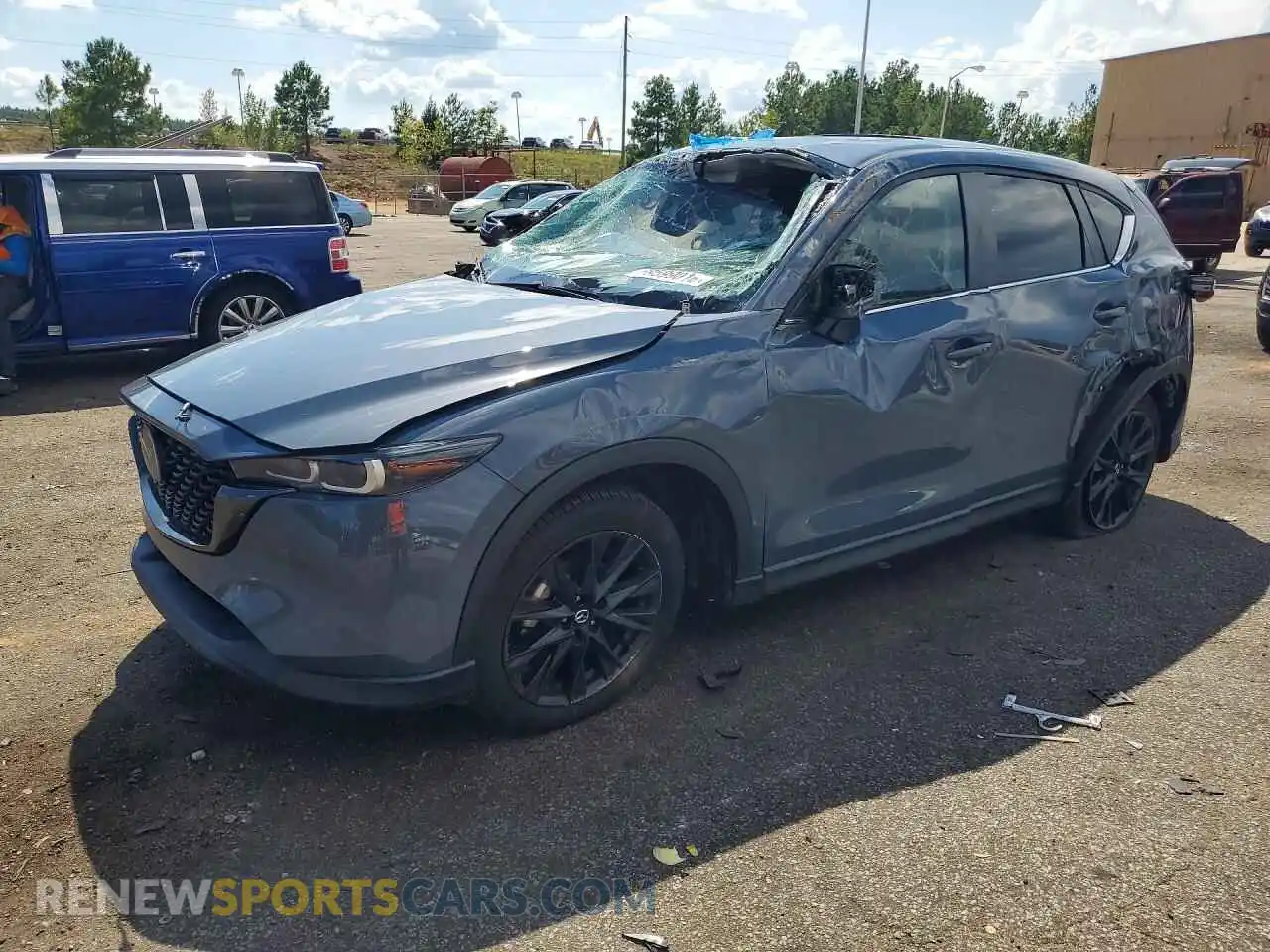 1 Photograph of a damaged car JM3KFBCM7P0149878 MAZDA CX-5 2023