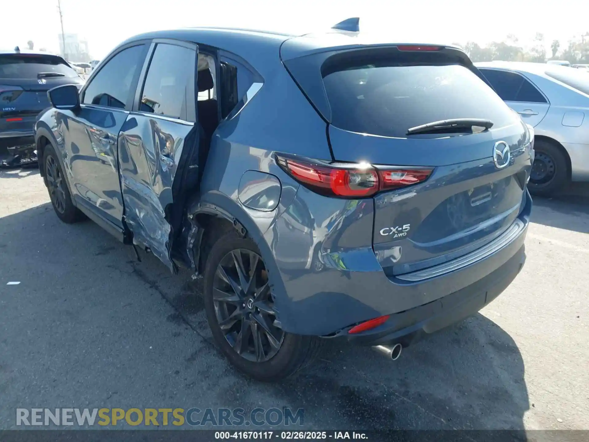 3 Photograph of a damaged car JM3KFBCM7P0170570 MAZDA CX-5 2023