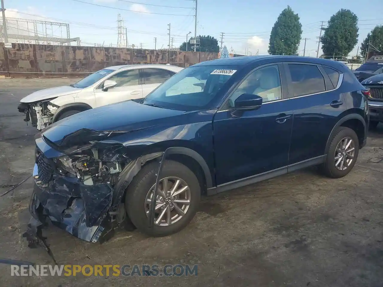 1 Photograph of a damaged car JM3KFBCM7P0236518 MAZDA CX-5 2023