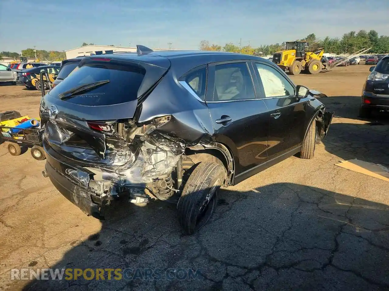 3 fotografías del automóvil dañado JM3KFBCM7P0267879 MAZDA CX-5 2023