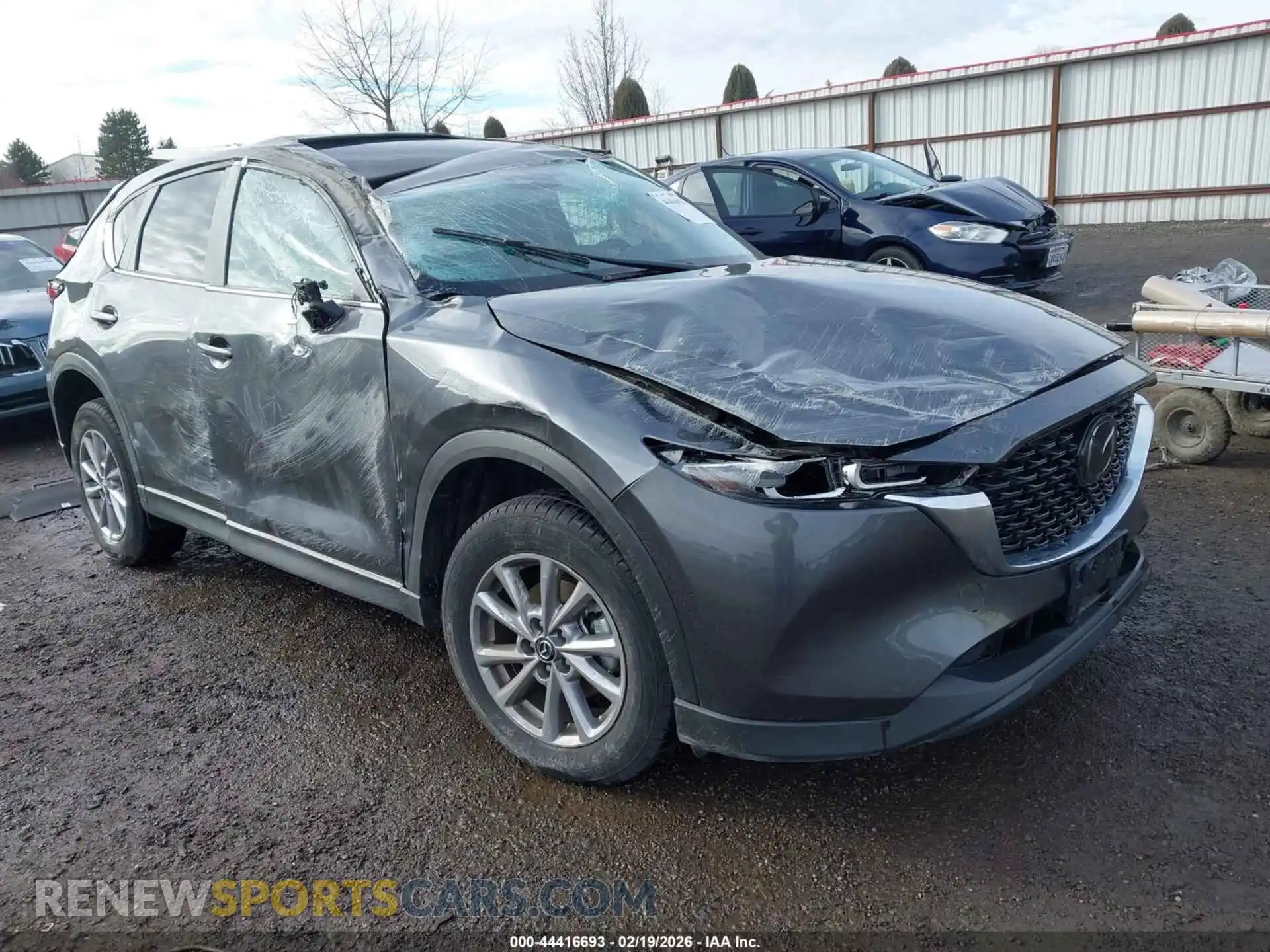1 Photograph of a damaged car JM3KFBCM8P0129087 MAZDA CX-5 2023