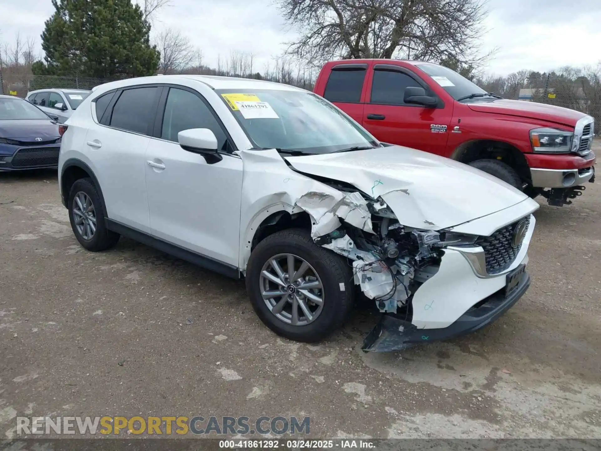 1 Photograph of a damaged car JM3KFBCM8P0187510 MAZDA CX-5 2023