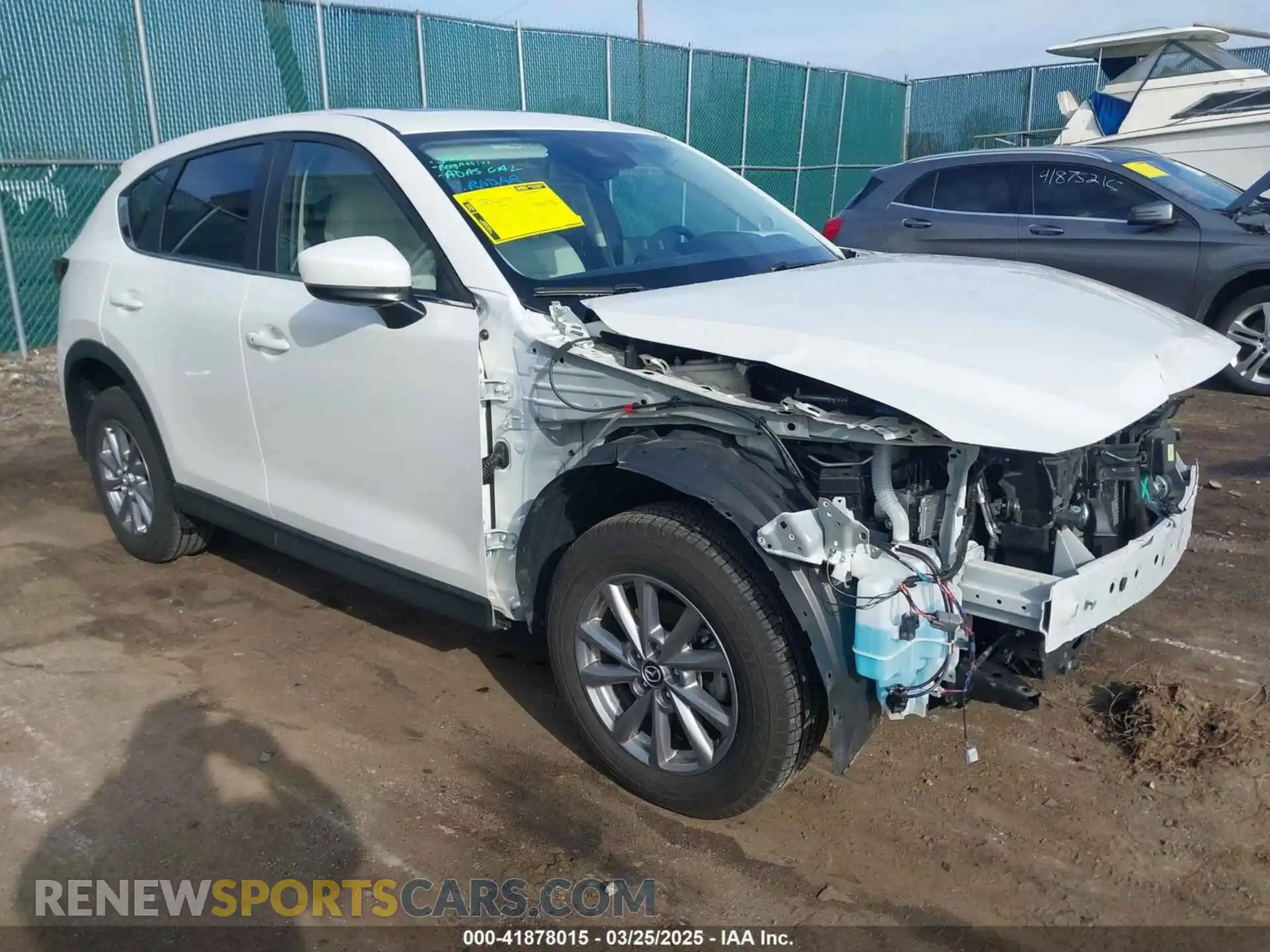 1 Photograph of a damaged car JM3KFBCM9P0101587 MAZDA CX-5 2023