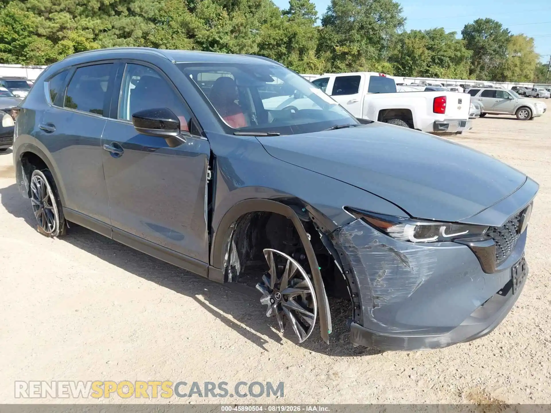 1 Photograph of a damaged car JM3KFBCM9P0248945 MAZDA CX-5 2023