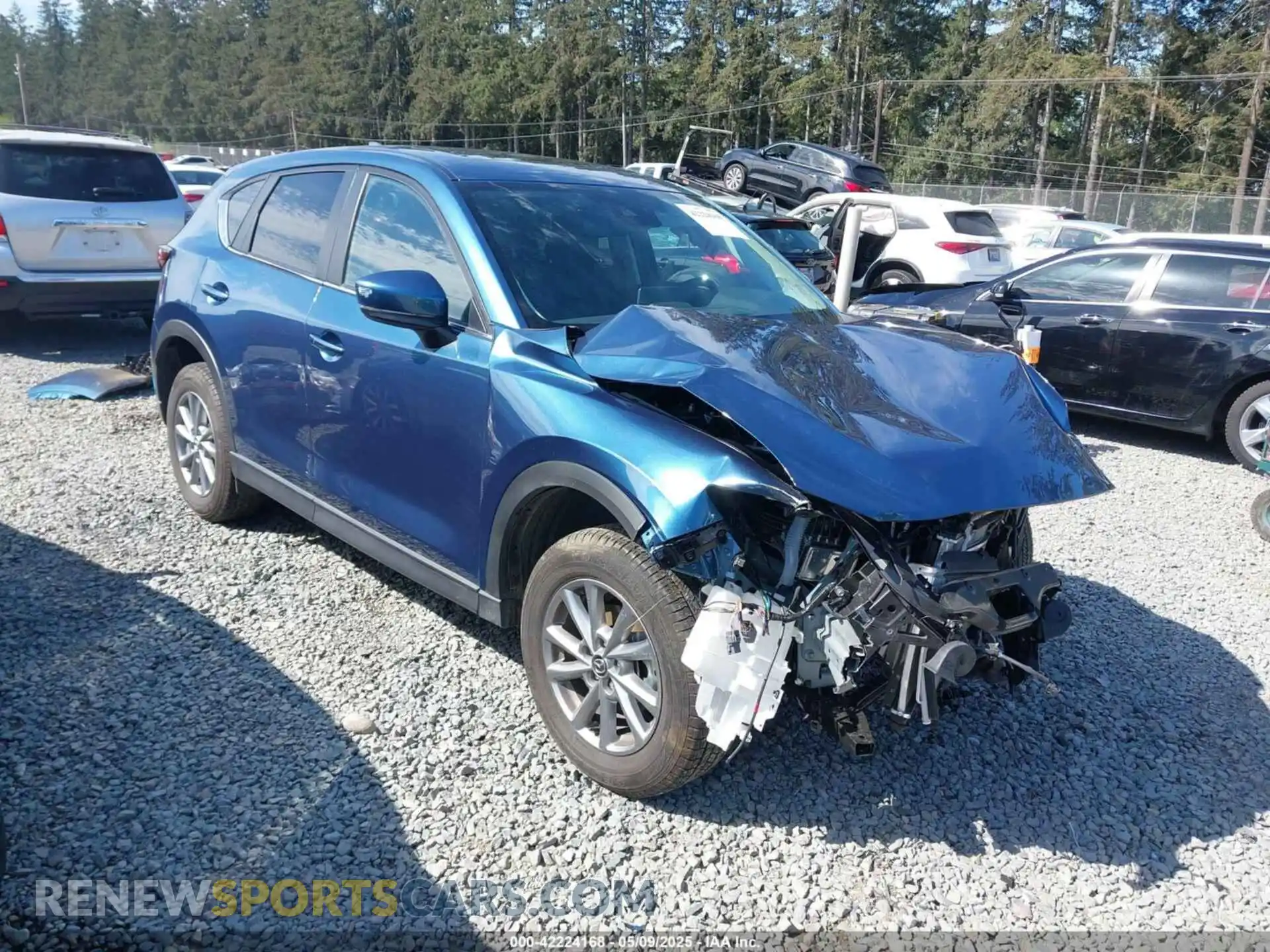 1 Photograph of a damaged car JM3KFBCM9P0258634 MAZDA CX-5 2023