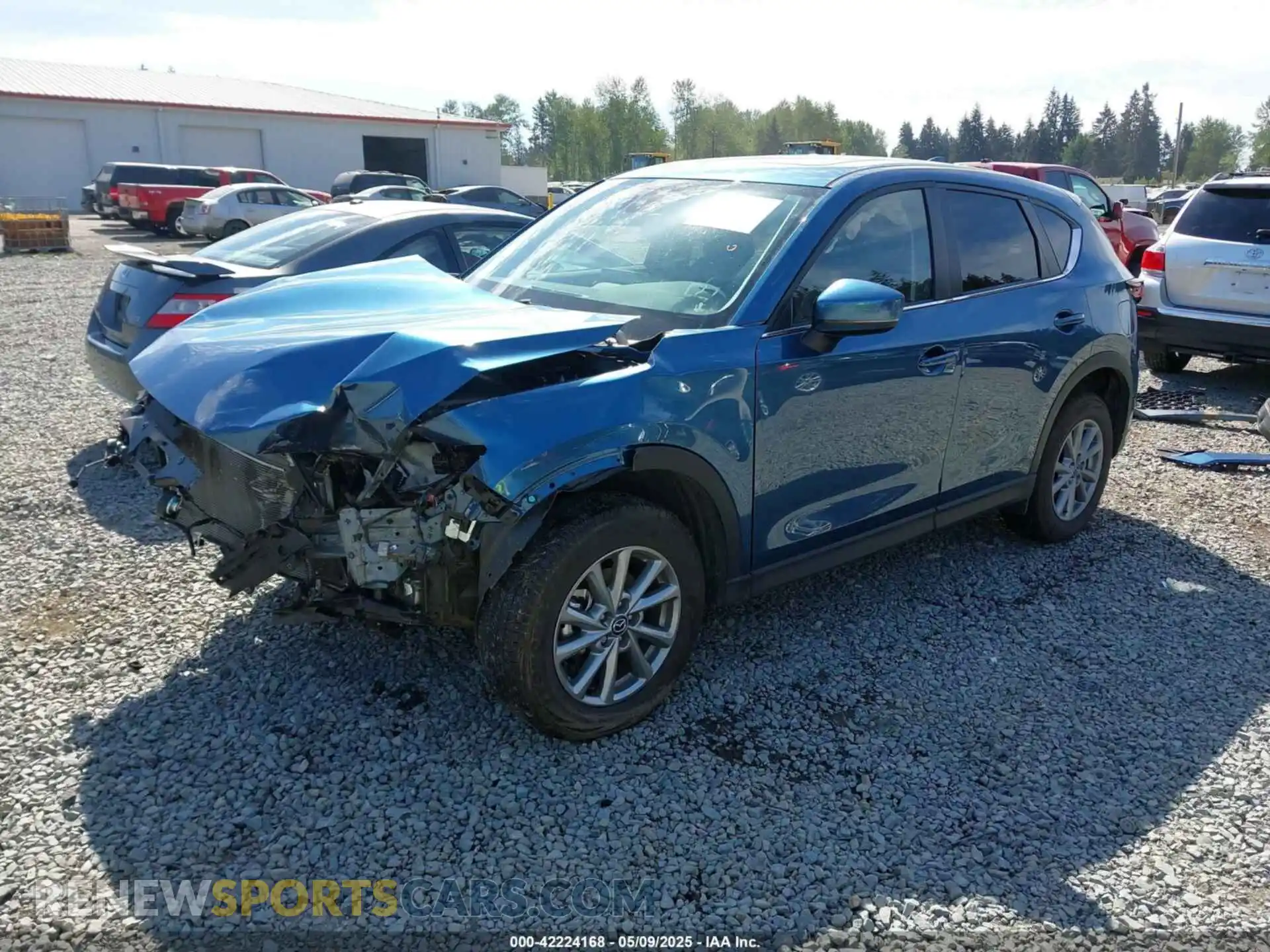 2 Photograph of a damaged car JM3KFBCM9P0258634 MAZDA CX-5 2023