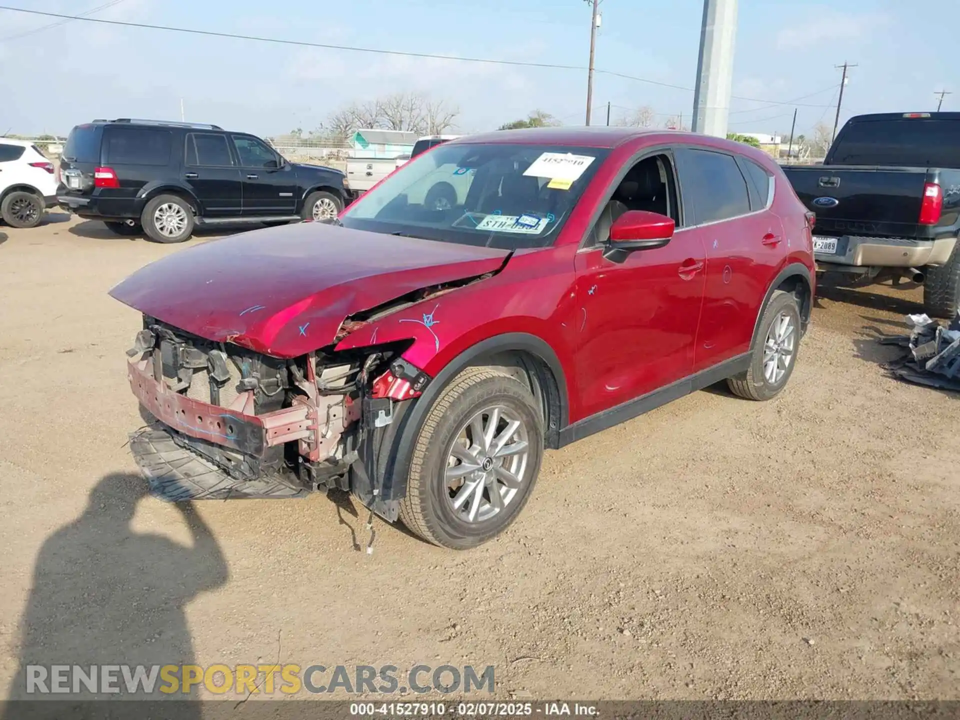 2 Photograph of a damaged car JM3KFBCMXP0192739 MAZDA CX-5 2023