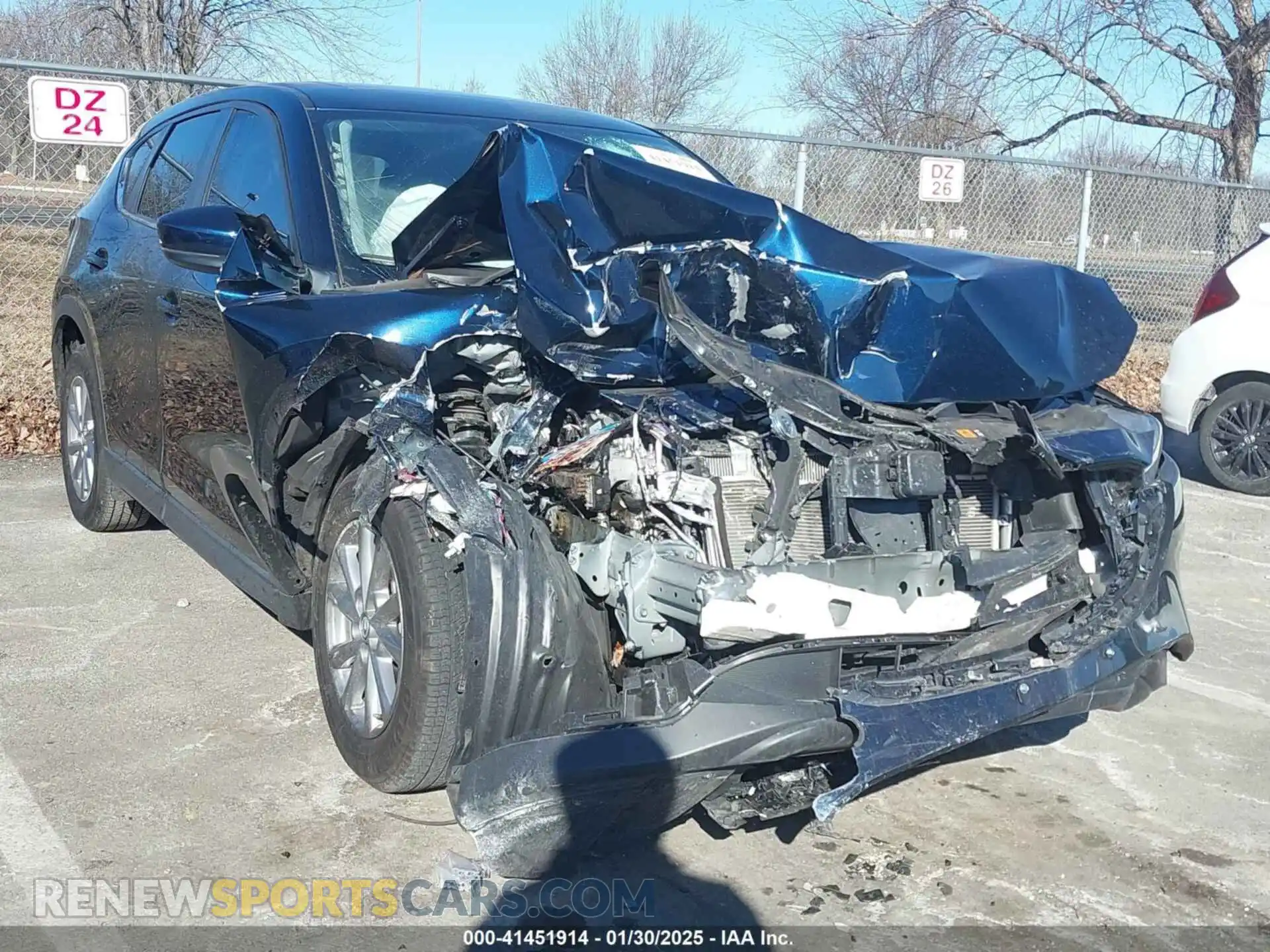 1 Photograph of a damaged car JM3KFBCMXP0249974 MAZDA CX-5 2023