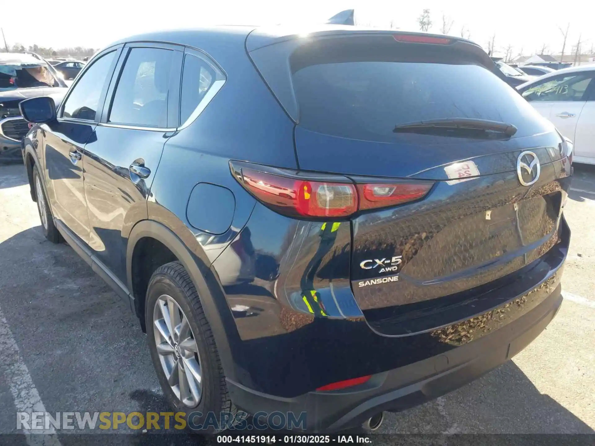3 Photograph of a damaged car JM3KFBCMXP0249974 MAZDA CX-5 2023