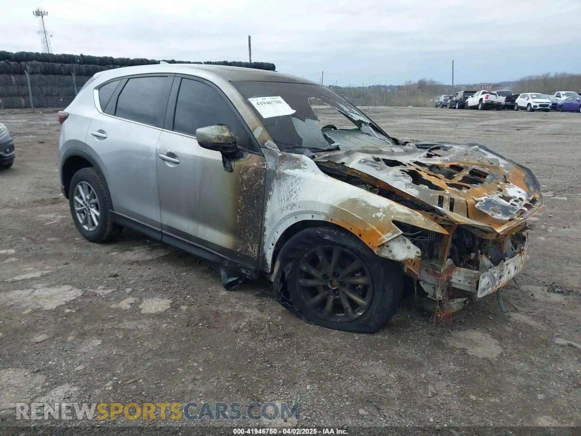 1 Photograph of a damaged car JM3KFBCMXP0265141 MAZDA CX-5 2023