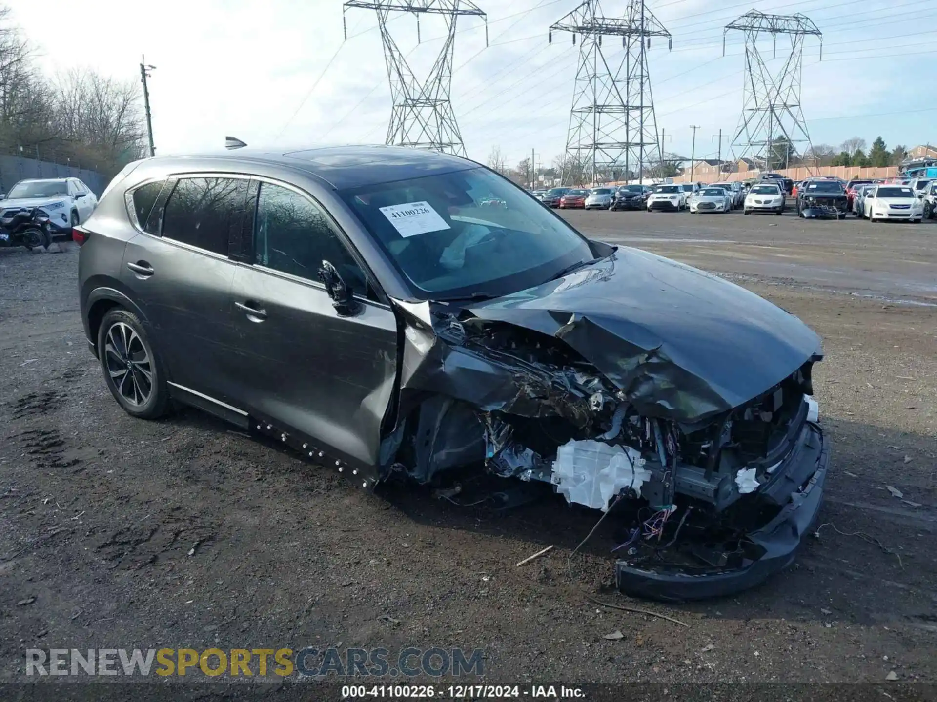 1 Photograph of a damaged car JM3KFBDM2P0246520 MAZDA CX-5 2023