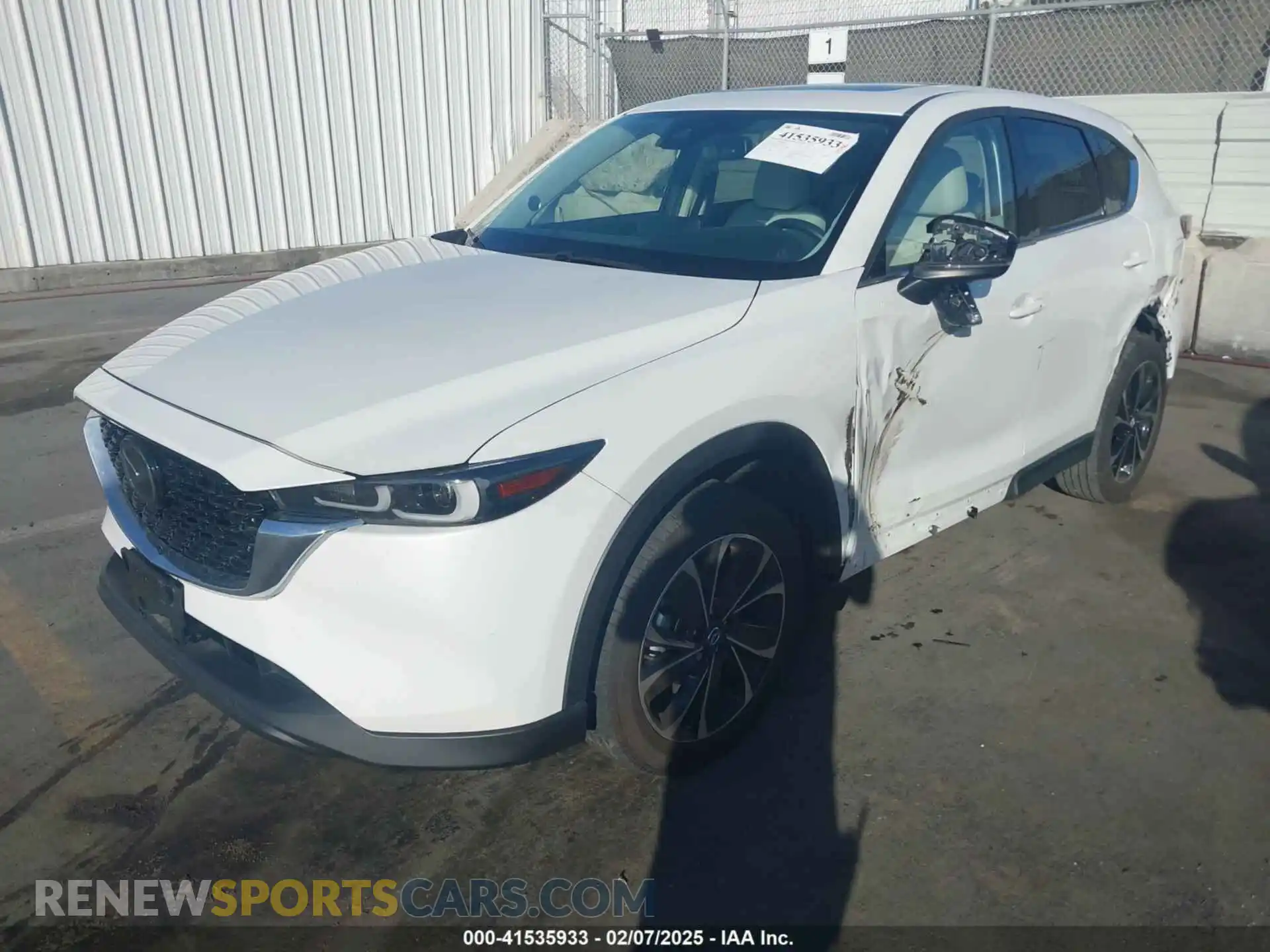 2 Photograph of a damaged car JM3KFBDM2P0283602 MAZDA CX-5 2023